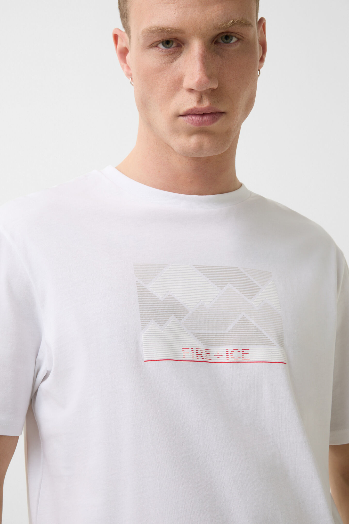T-Shirt Mick Weiß
