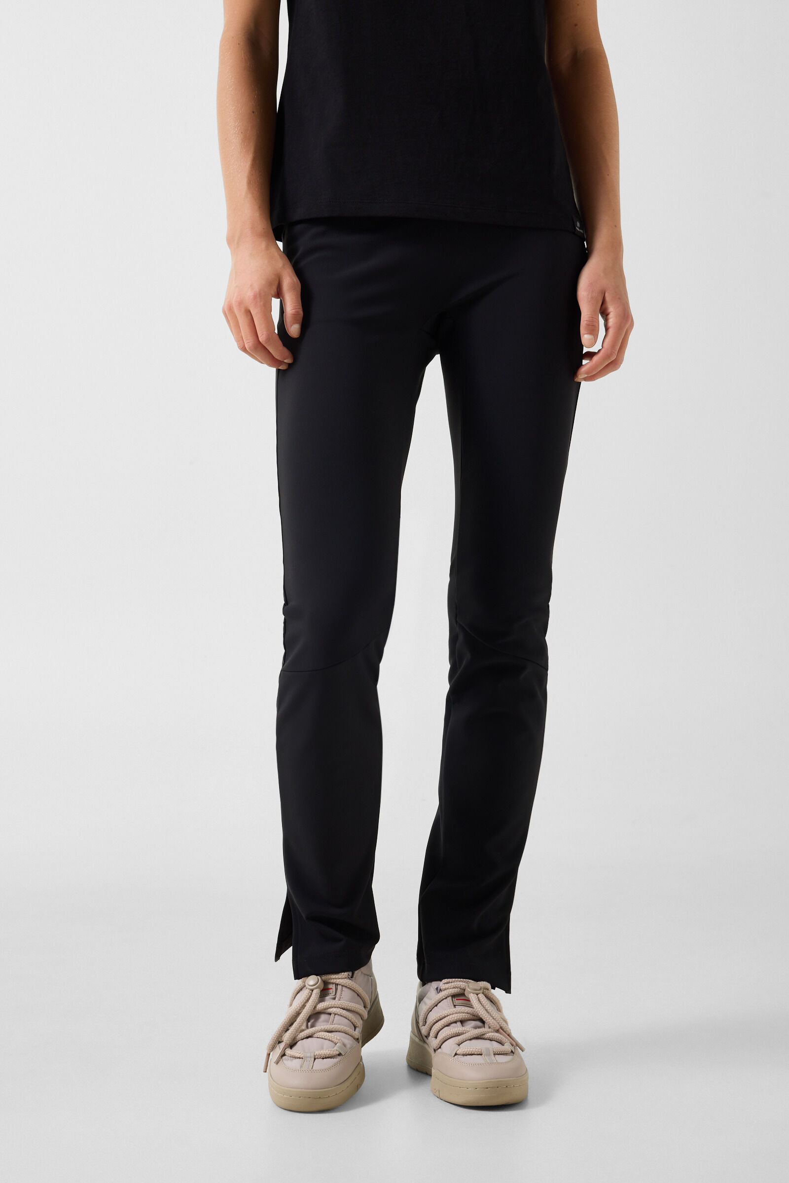 Camel Functional Trousers Black