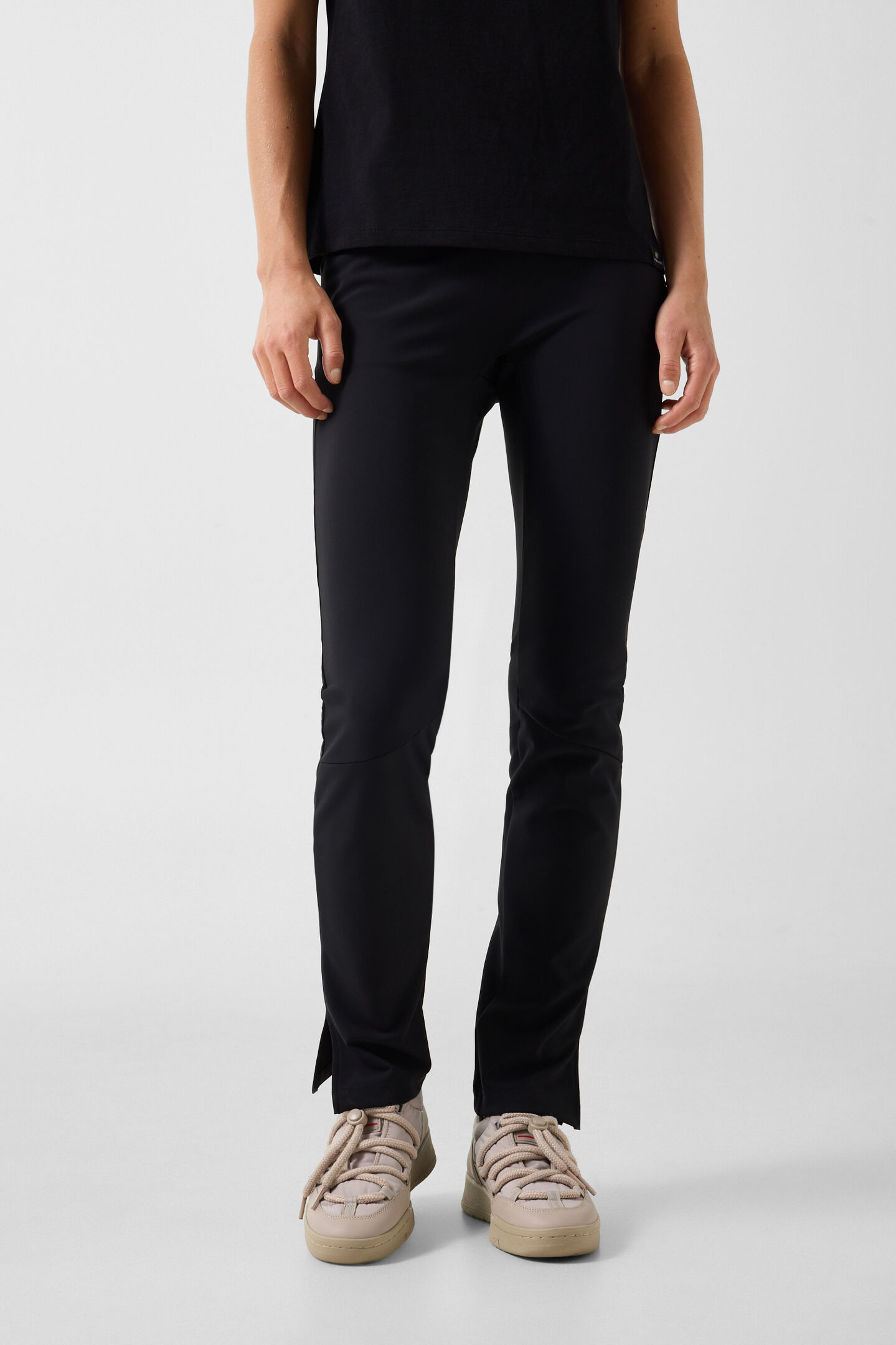Camel Functional Trousers Black