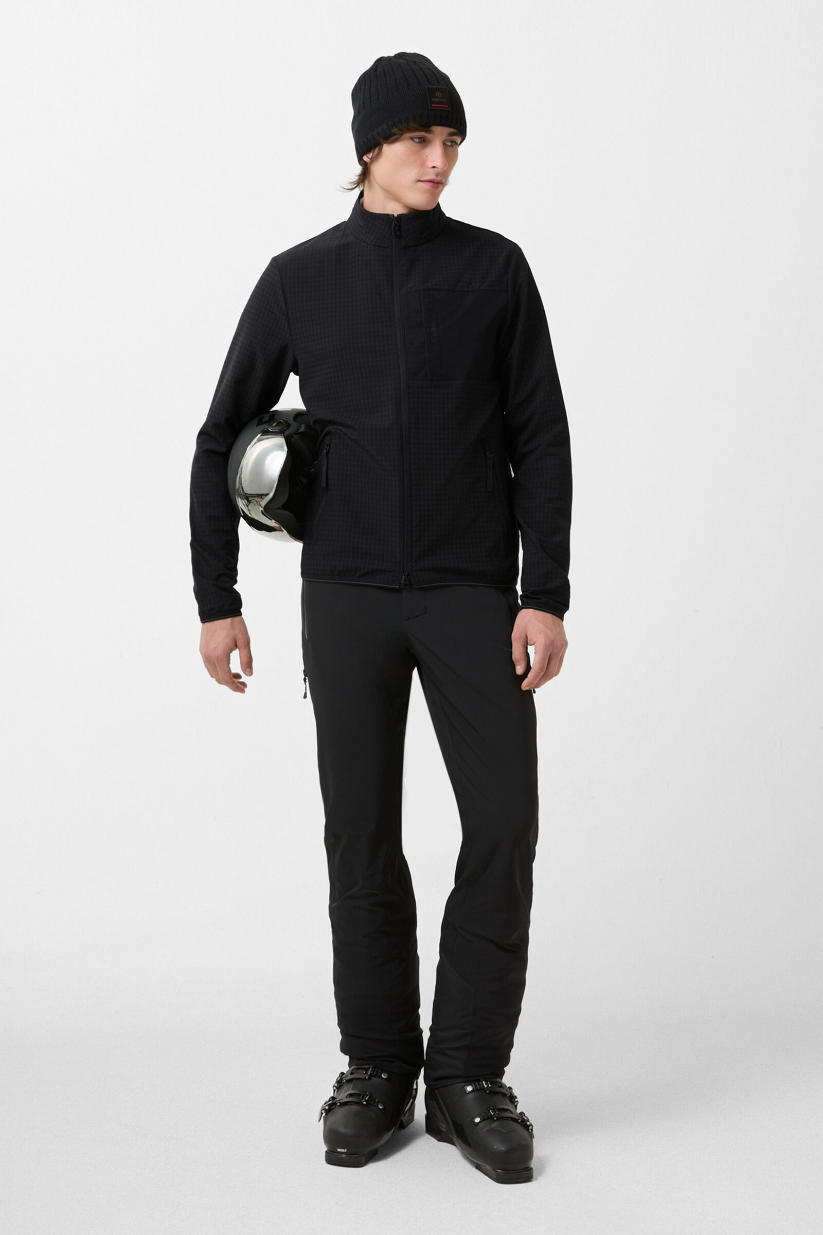 Midlayer jacket Alric Black