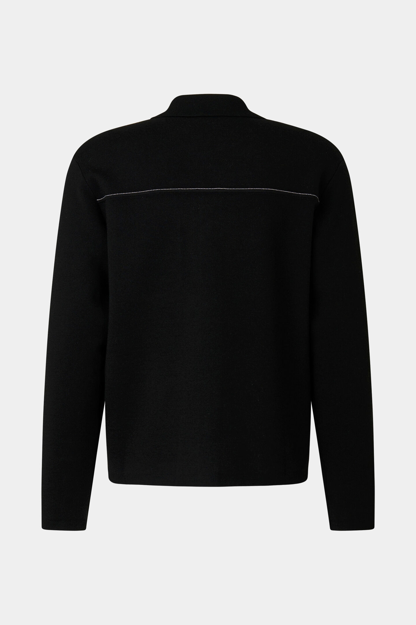 Olaf knit jacket Black