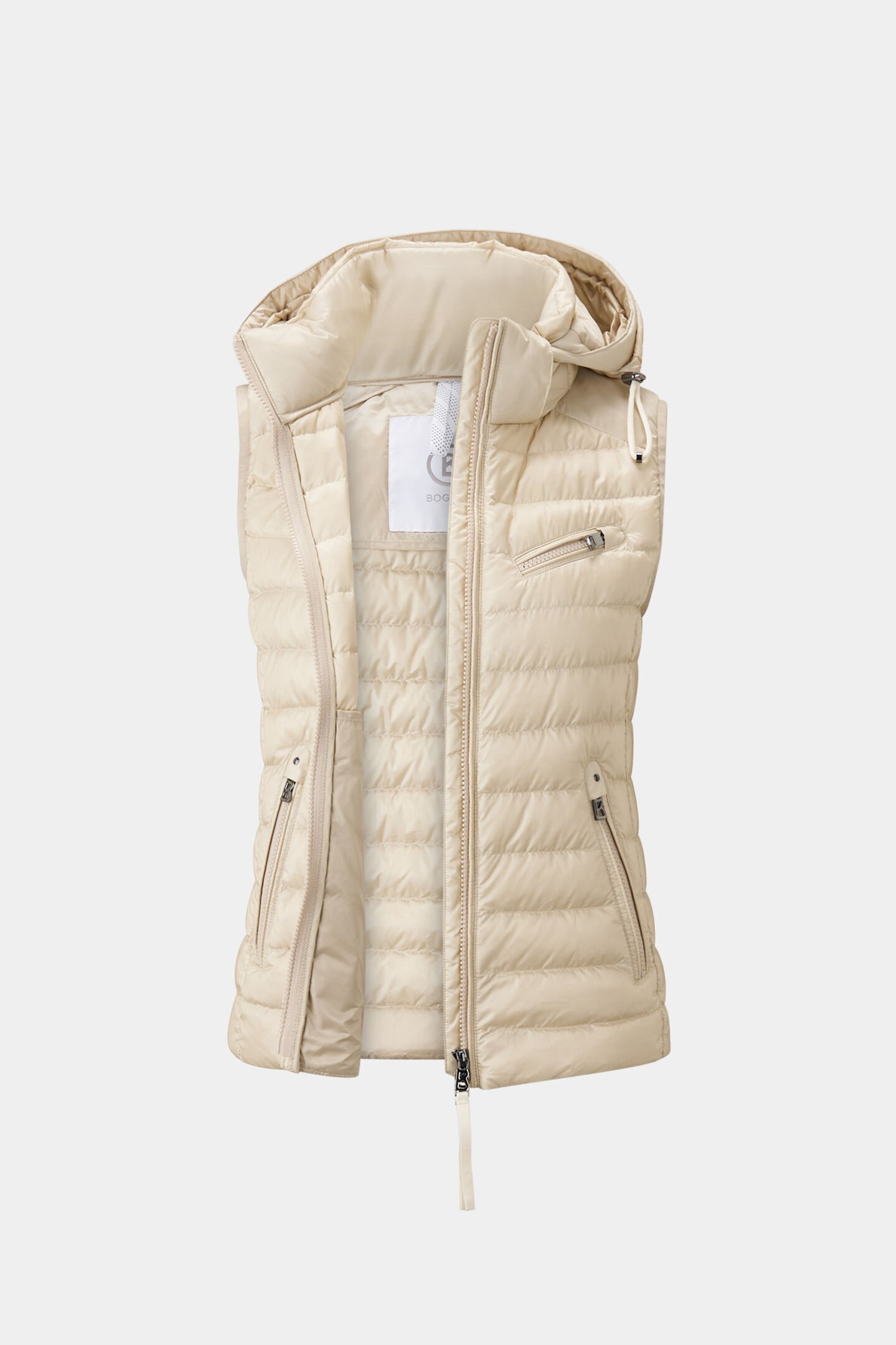 Florisa Lightweight down gilet Sand