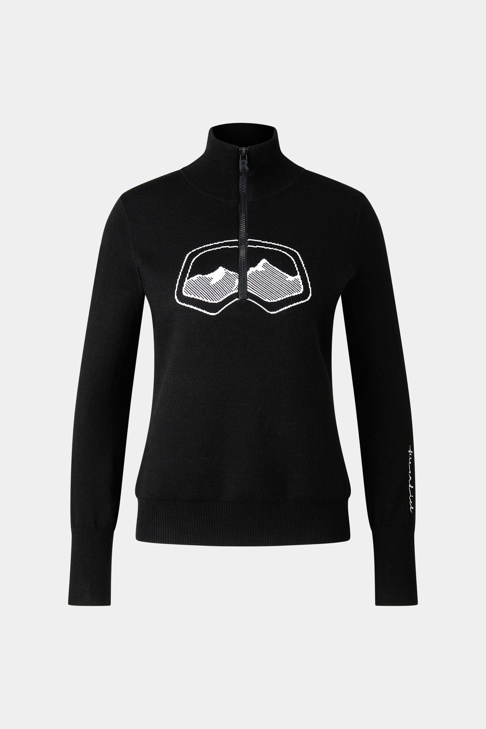 Knitted troyer Azra Black