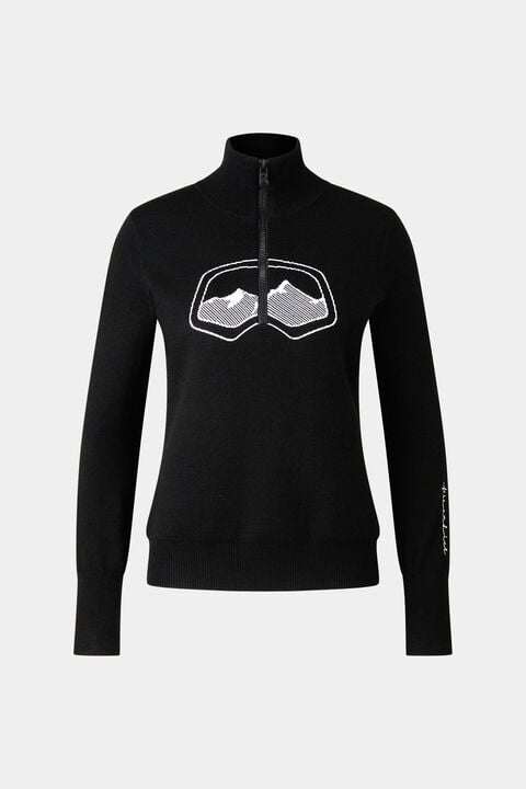 Knitted troyer Azra Black Knitted troyer Azra Black