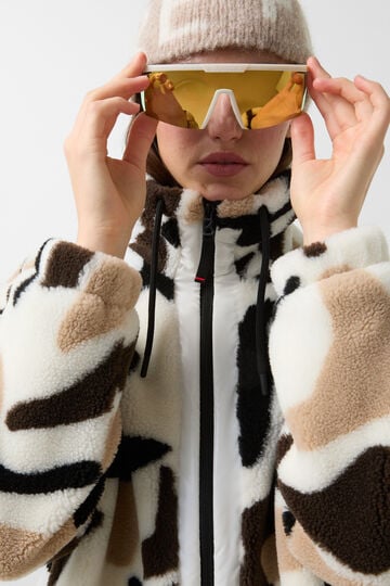 Teddy-Midlayer Ninetta Off-White/Braun Teddy-Midlayer Ninetta Off-White/Braun