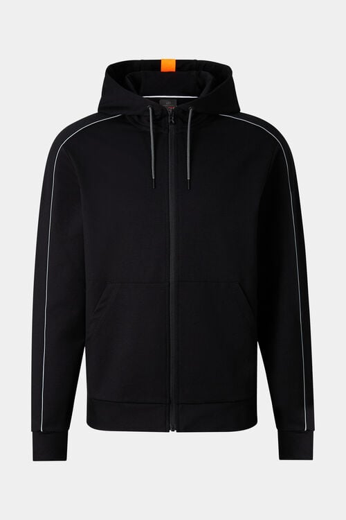 Uday jersey jacket Black