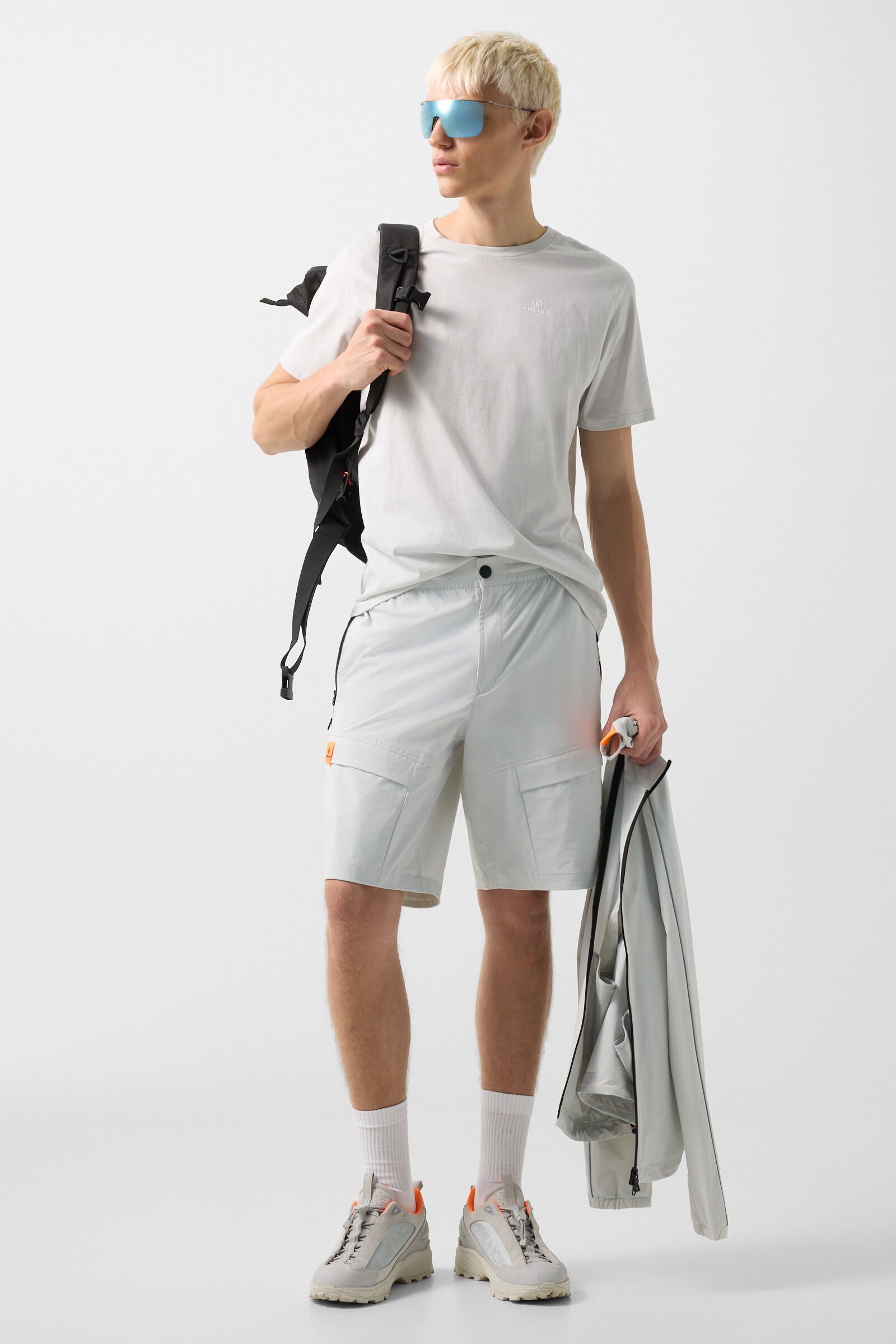 T-Shirt Mick Hellgrau