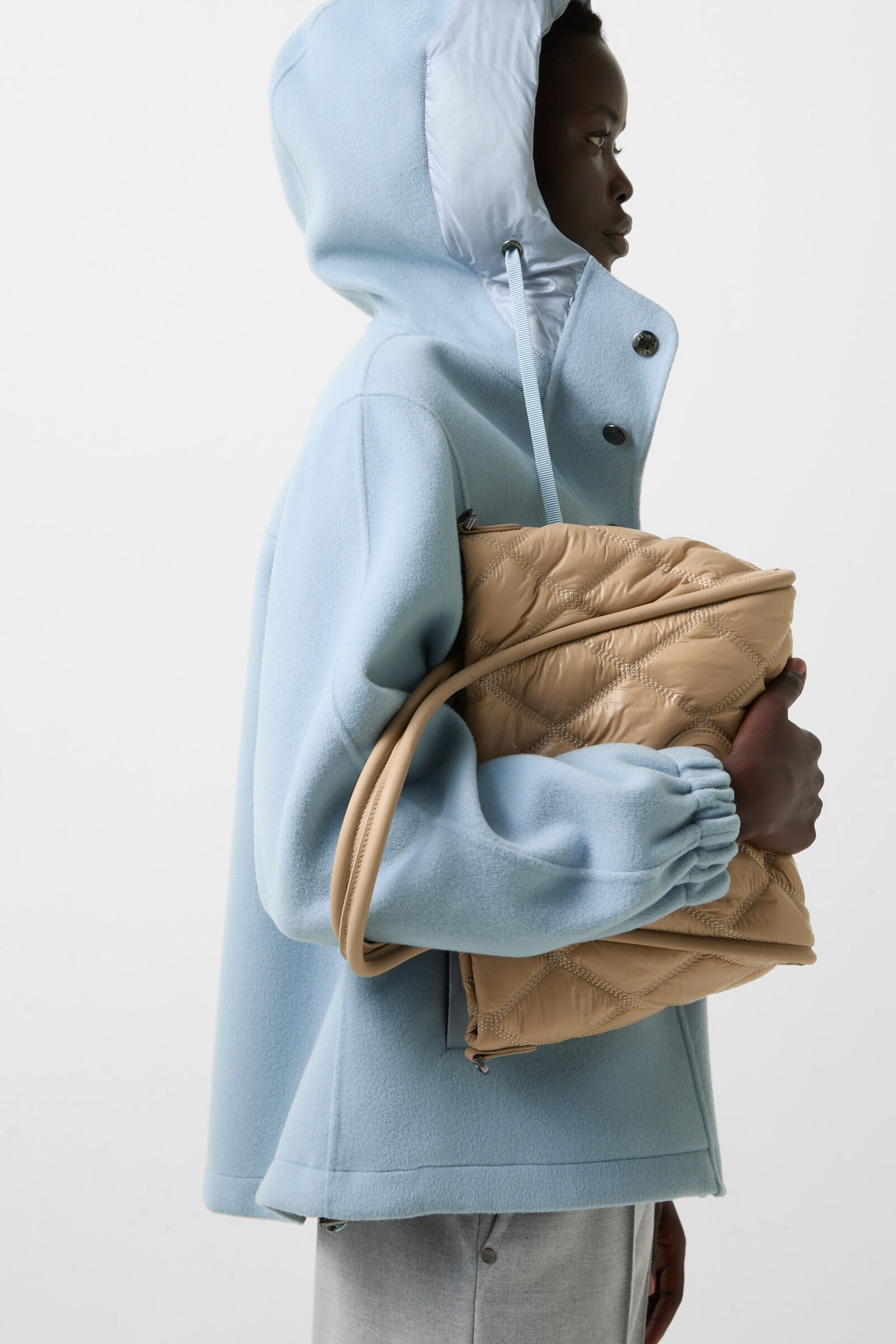 Doubleface jacket Mariet Light blue