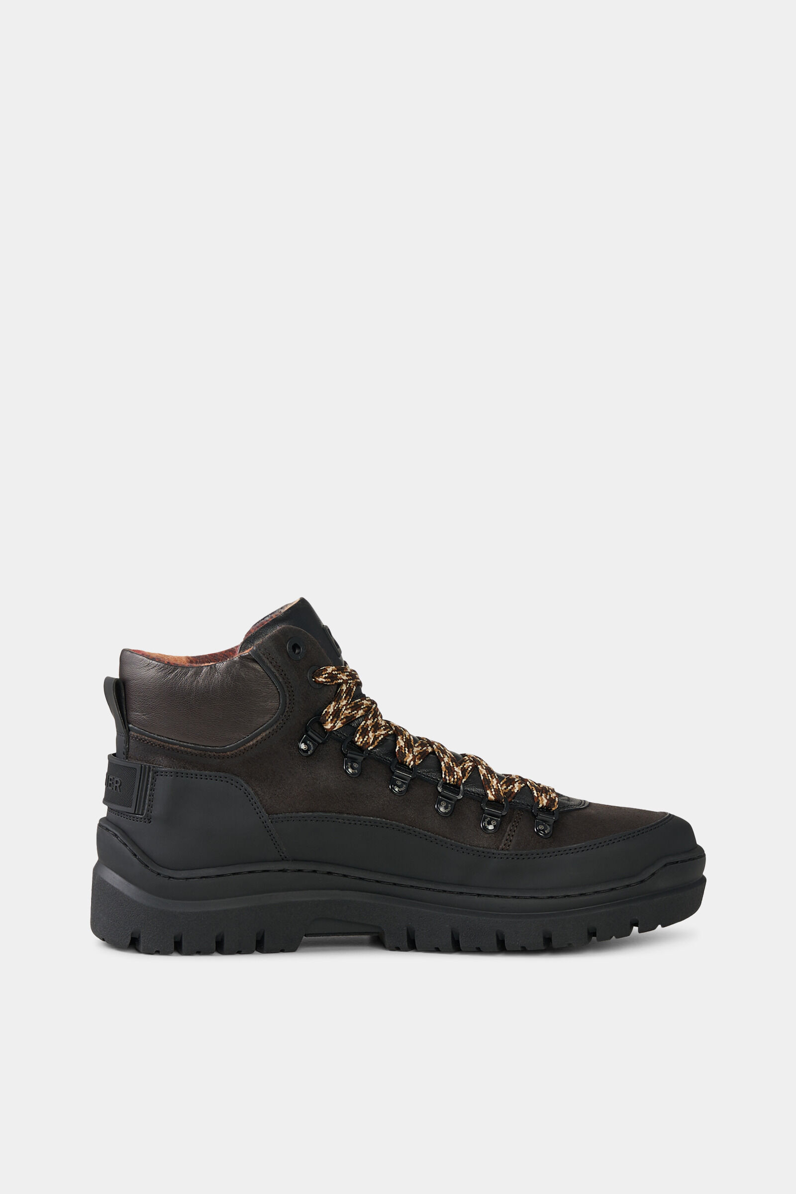 Mid Boots Bansko with spikes Chocolate