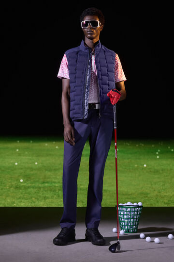 Golf Look Amiro Blau/Rot