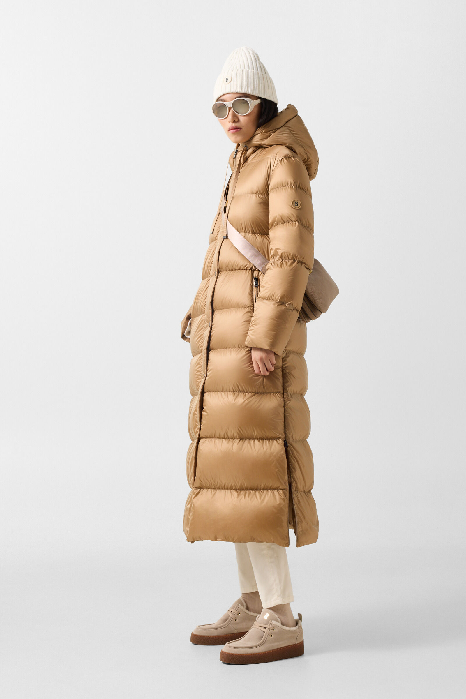 Maxie down coat Camel
