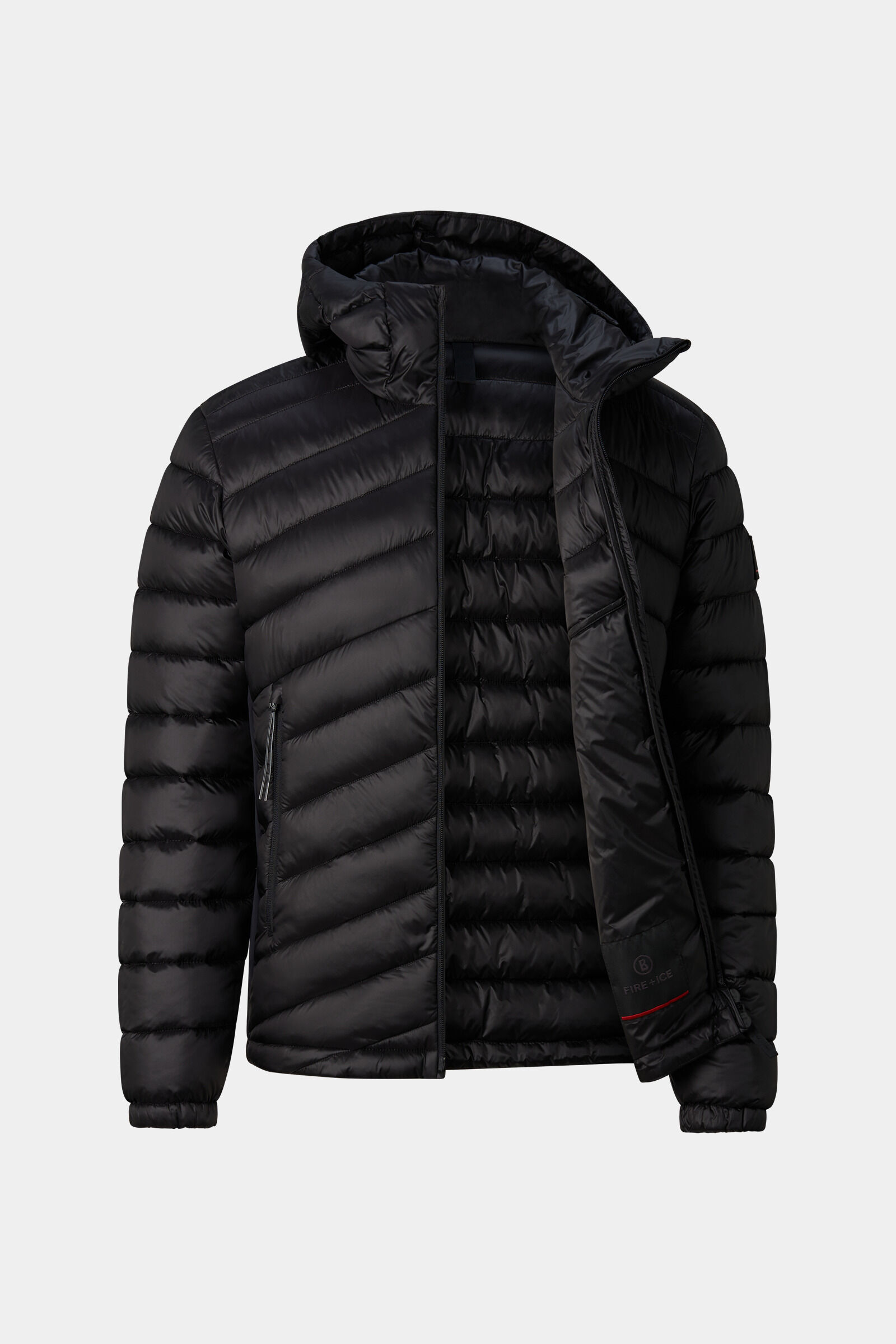Elvis Quilted Jacket Black
