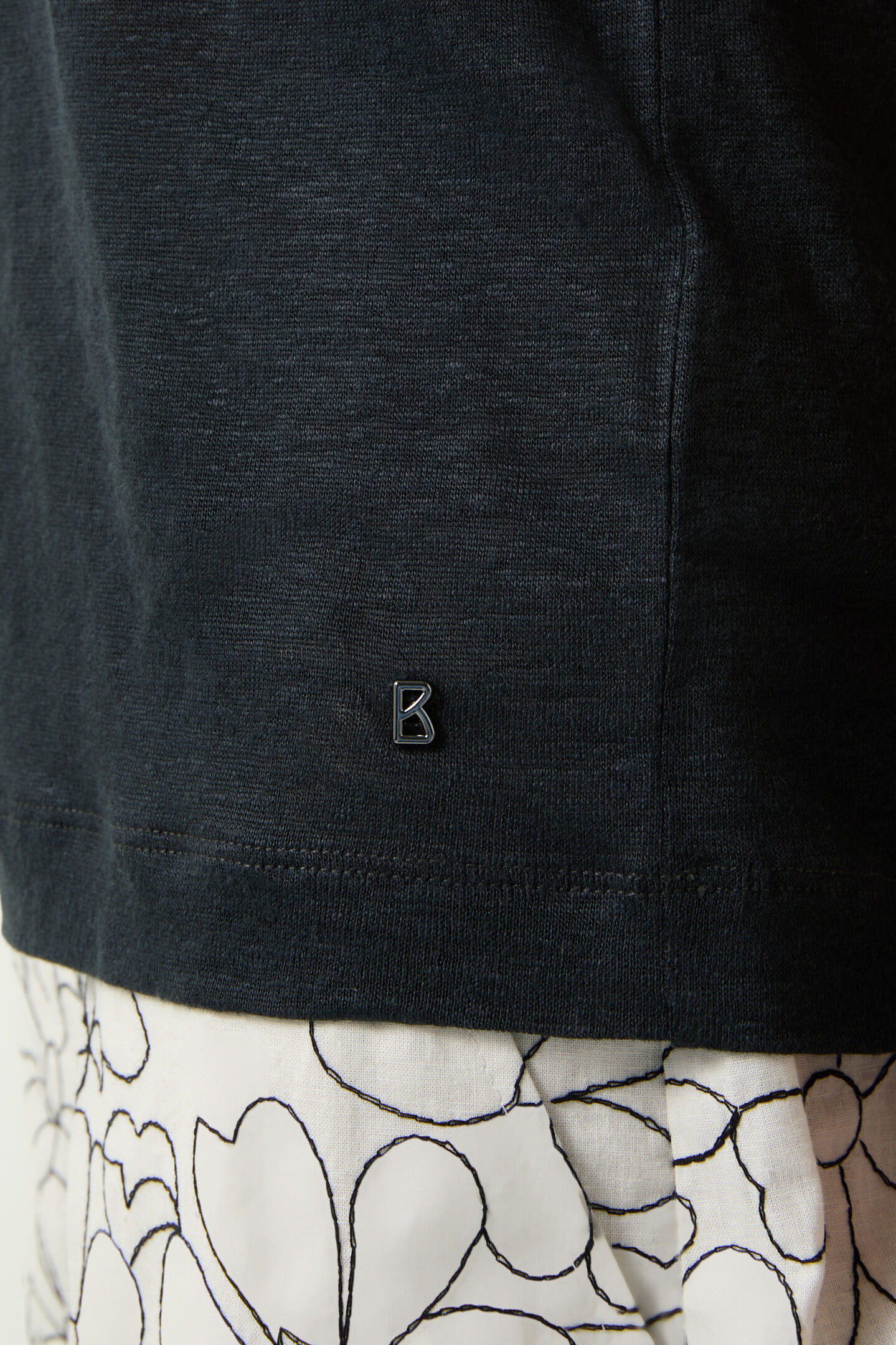 Lindsay linen shirt Black