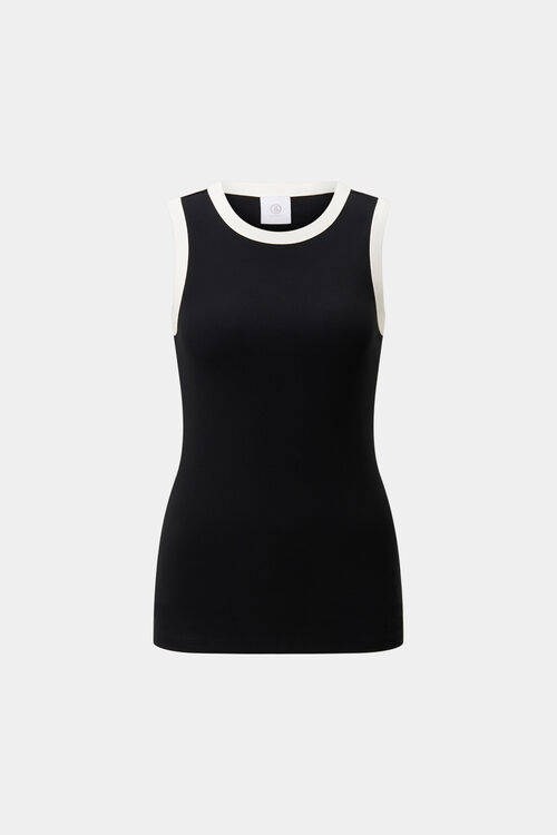 Niki tank top Black/Off-White