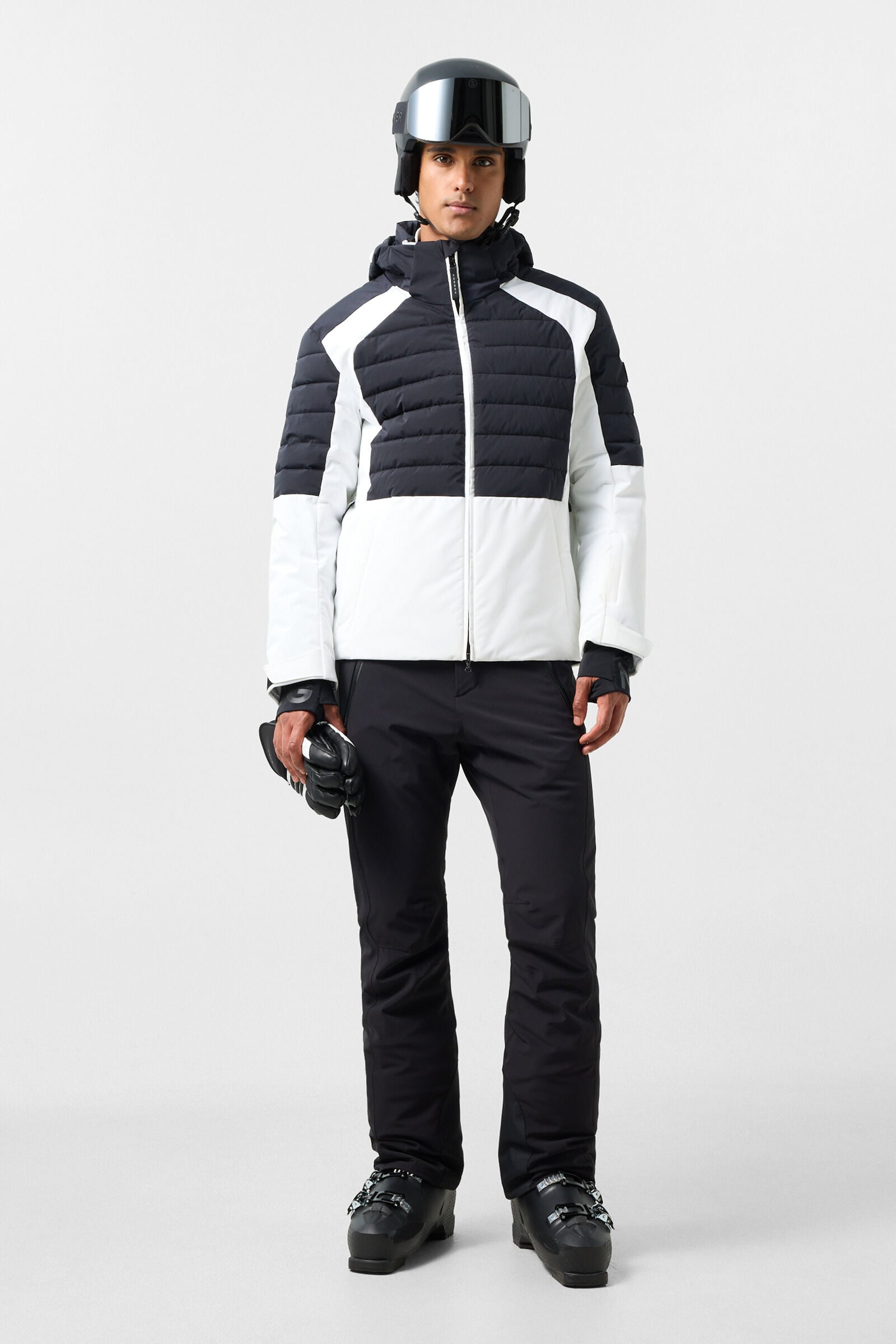 Hennik ski jacket White/Black