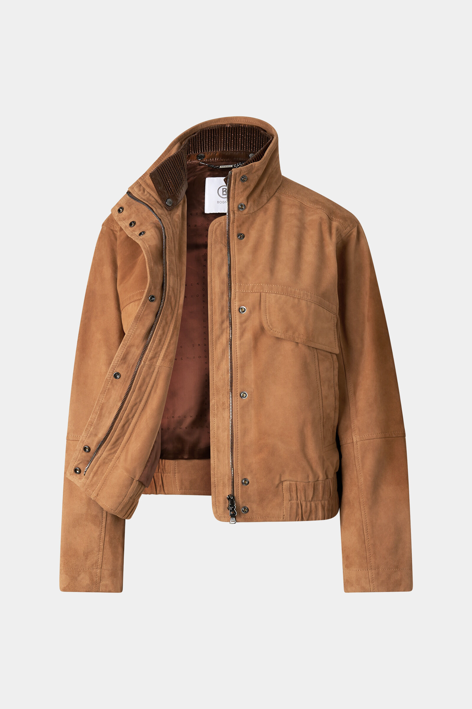 Leder-Blouson Anouk Cognac