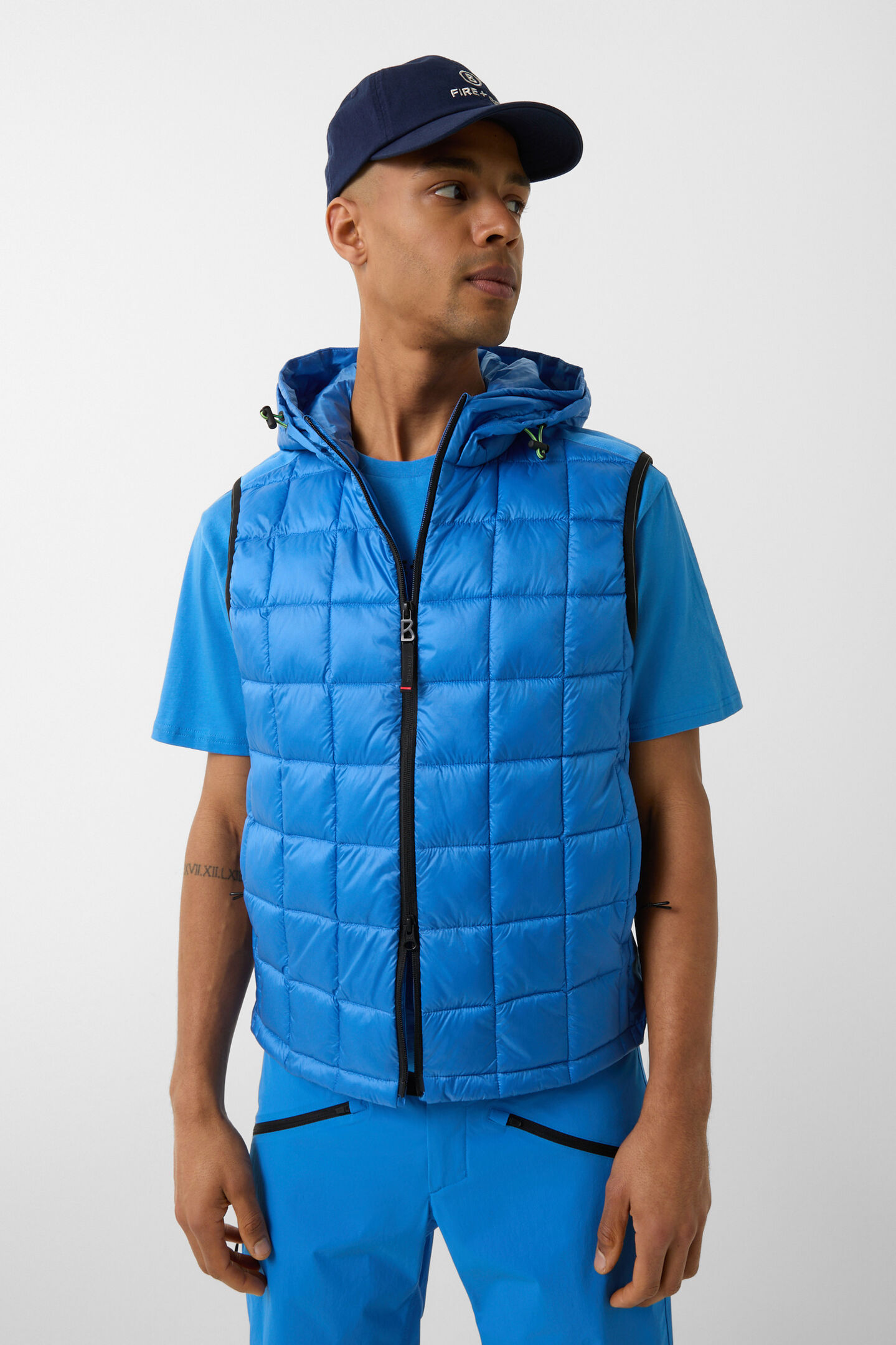 Colim quilted waistcoat Sky blue