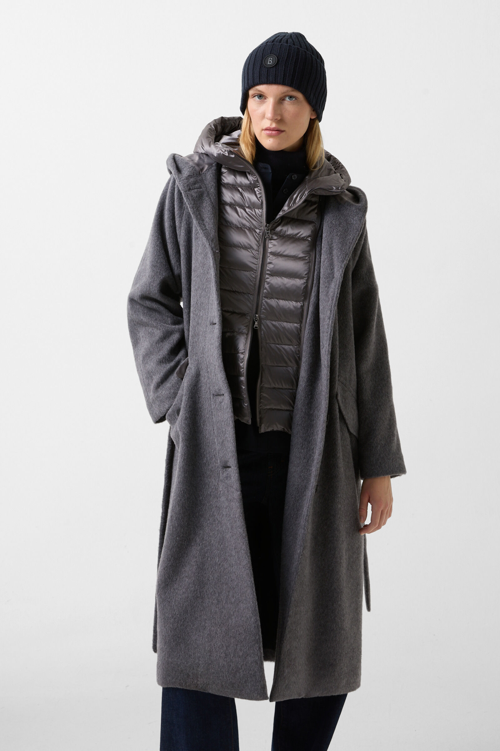 Runa wool coat Grey
