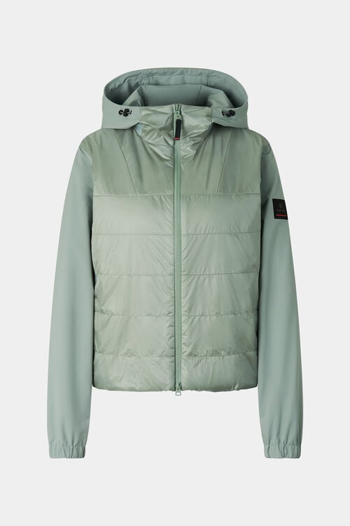 Hybrid jacket Marta Eucalyptus