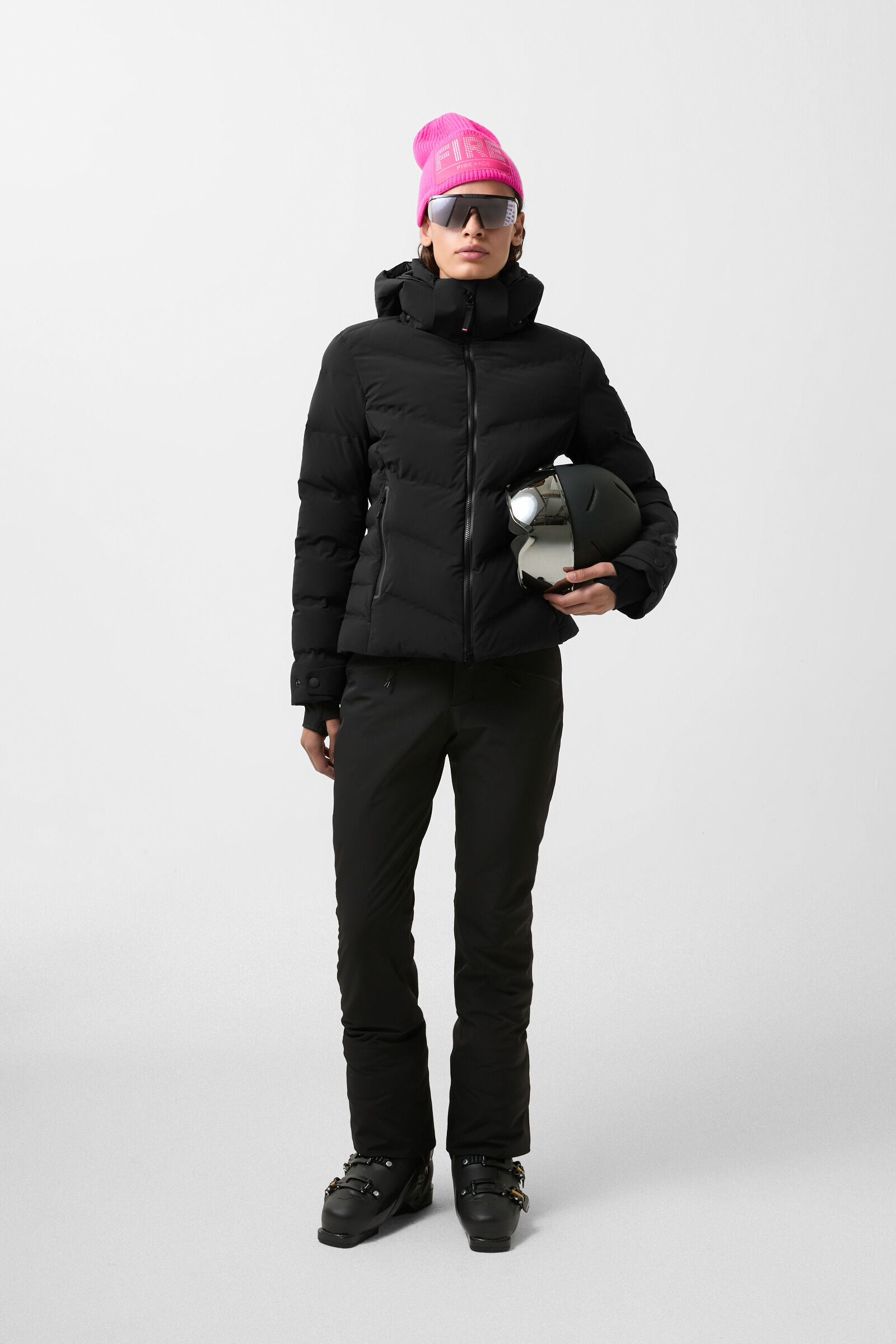 Tec-Sael quilted jacket Black