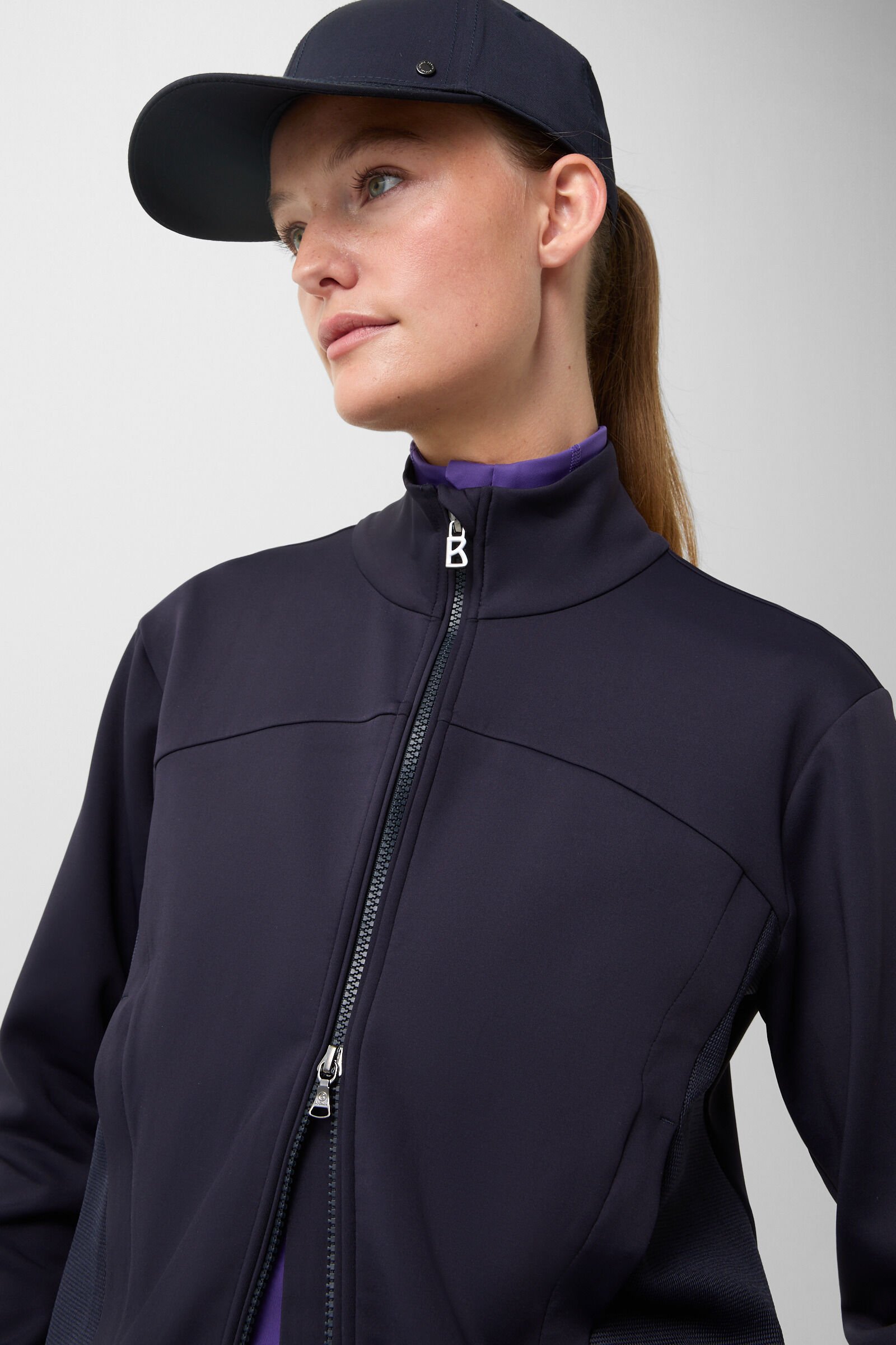Inessa mid-layer jacket Navy blue
