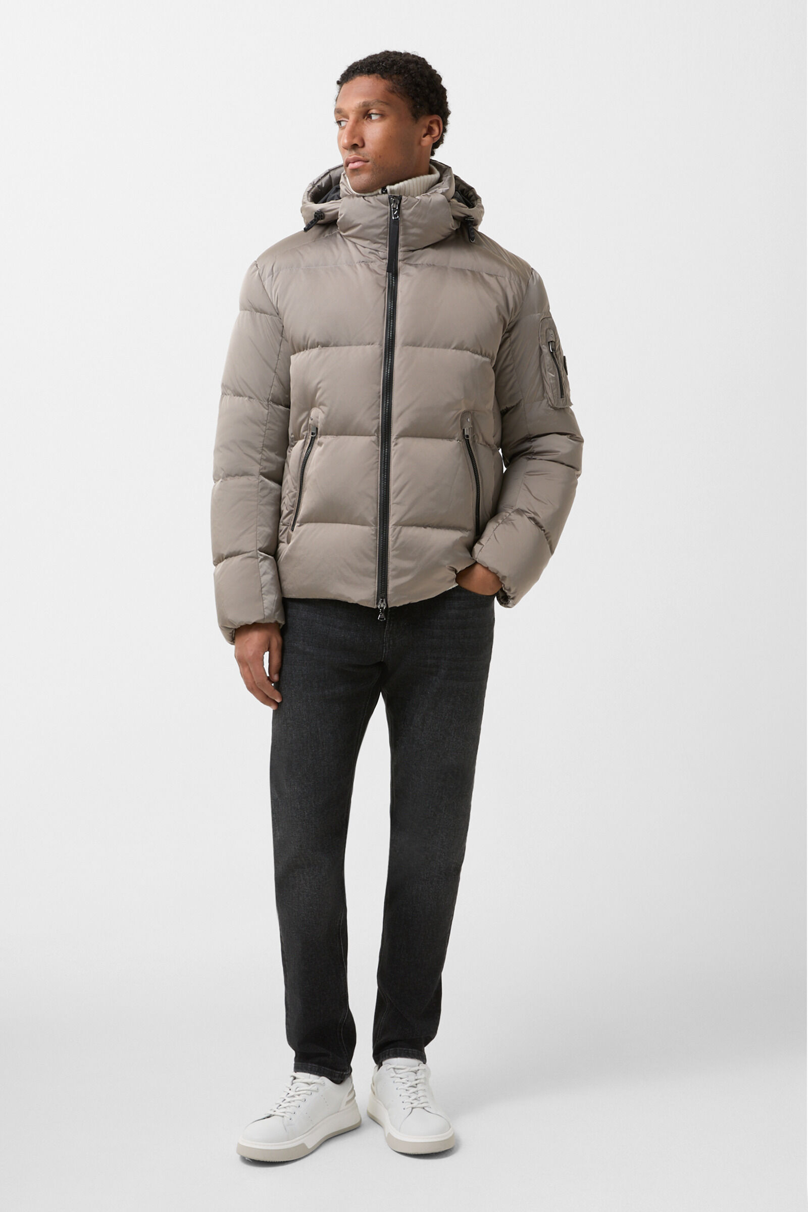 Jamy down jacket Greige