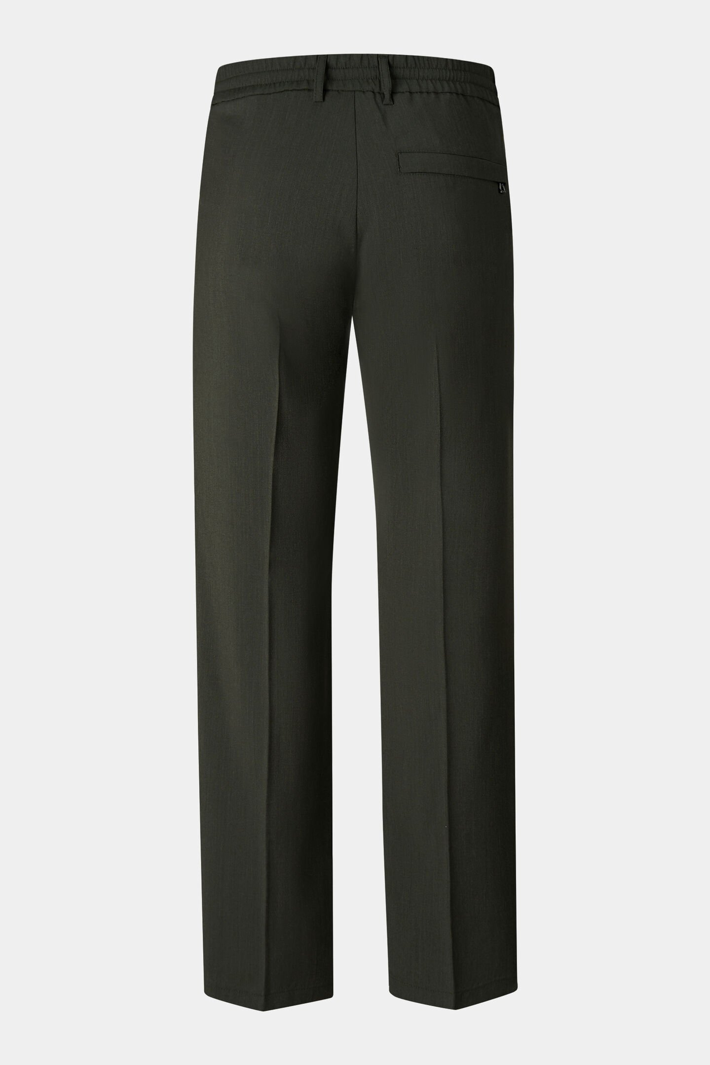 Marcus virgin wool trousers Dark green