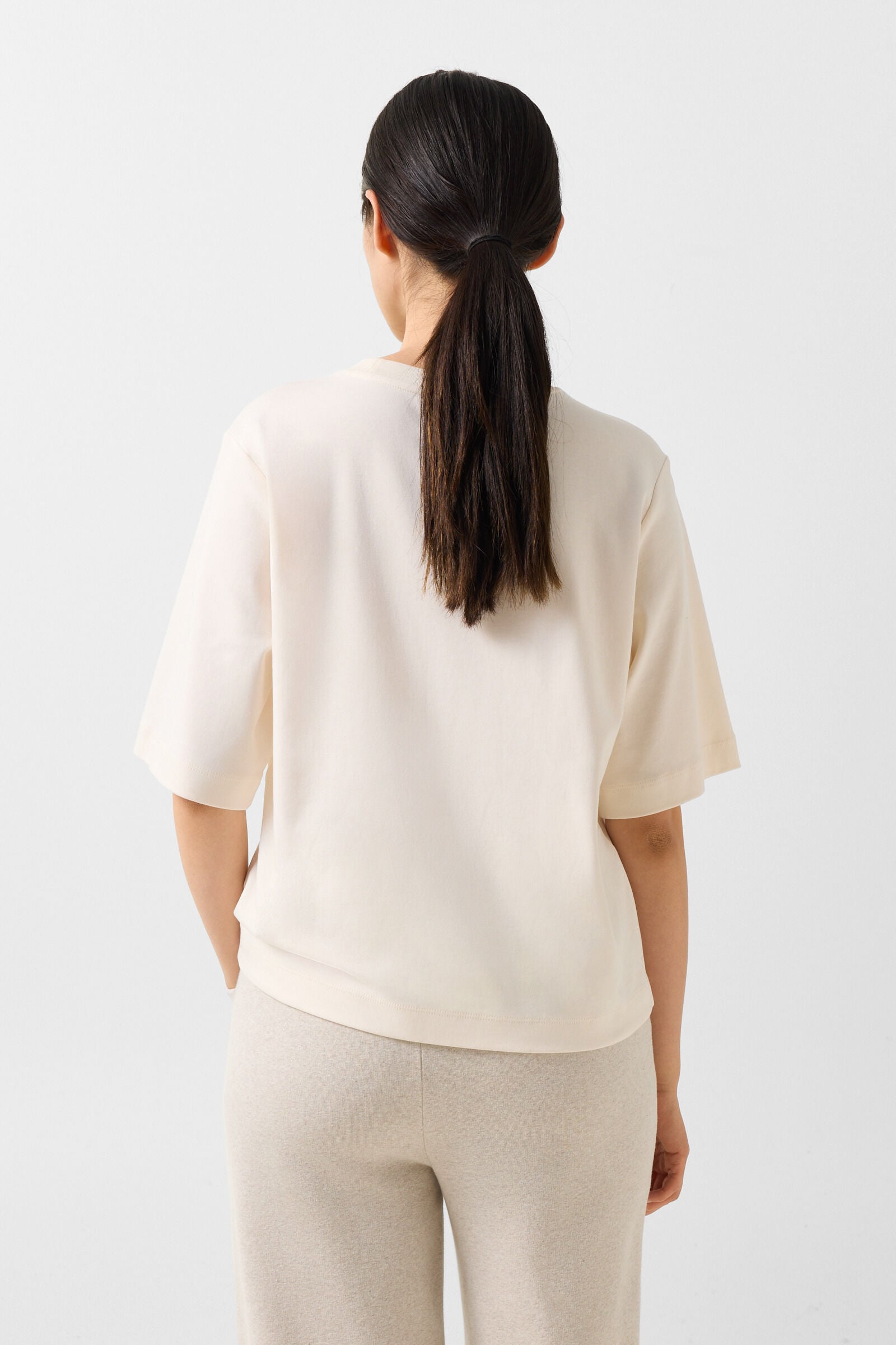 Dorothy cotton T-shirt Off-White