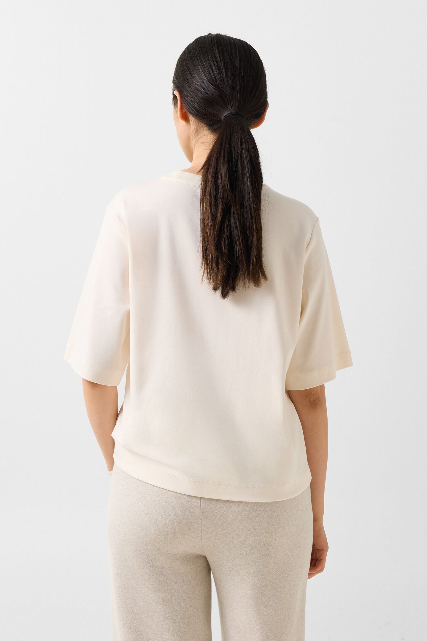 Dorothy cotton T-shirt Off-White