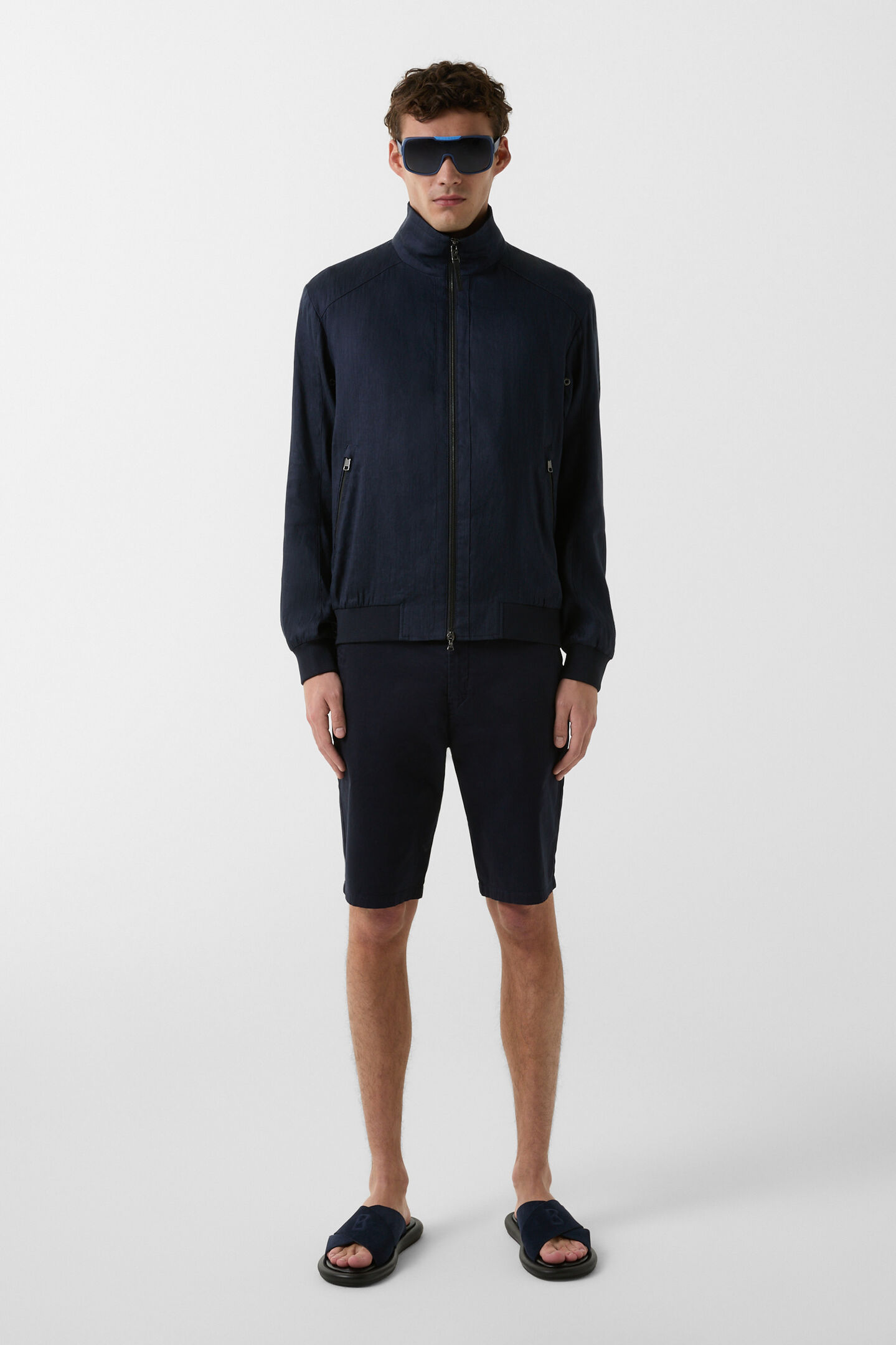 Jonas blouson jacket Navy blue