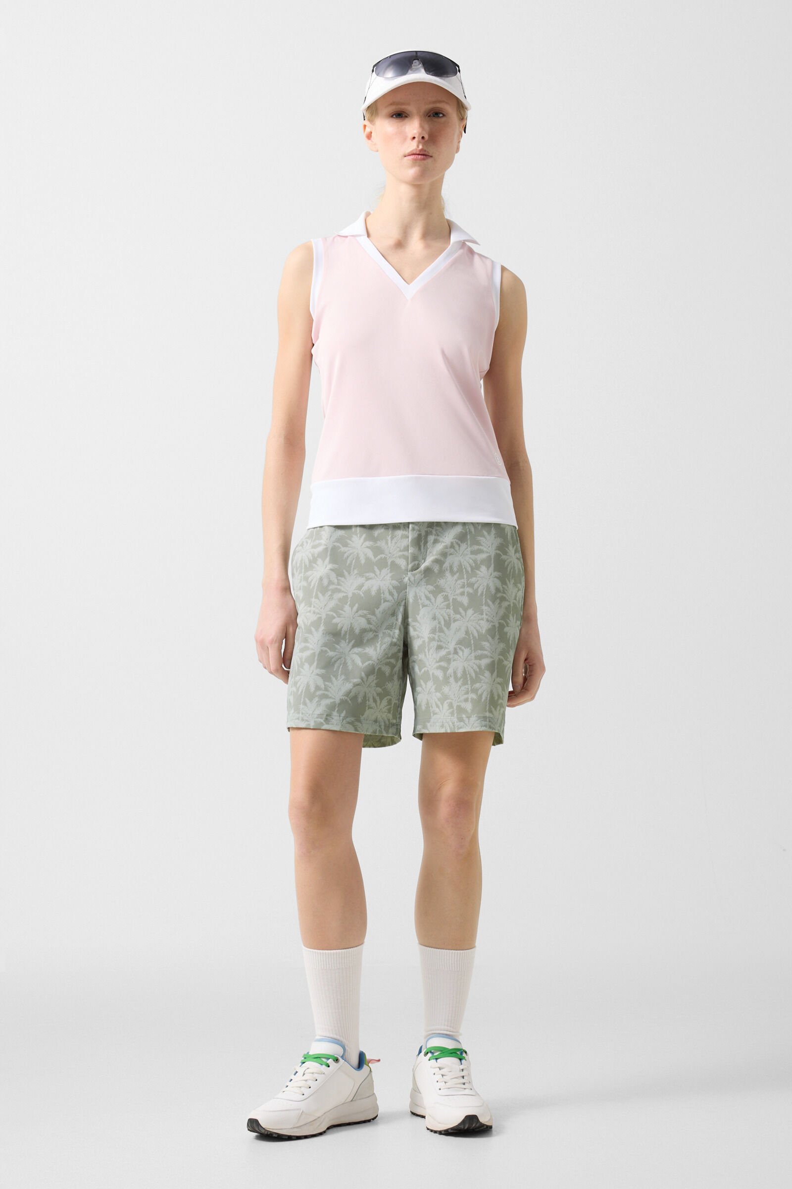 Eleni functional shorts Eucalyptus