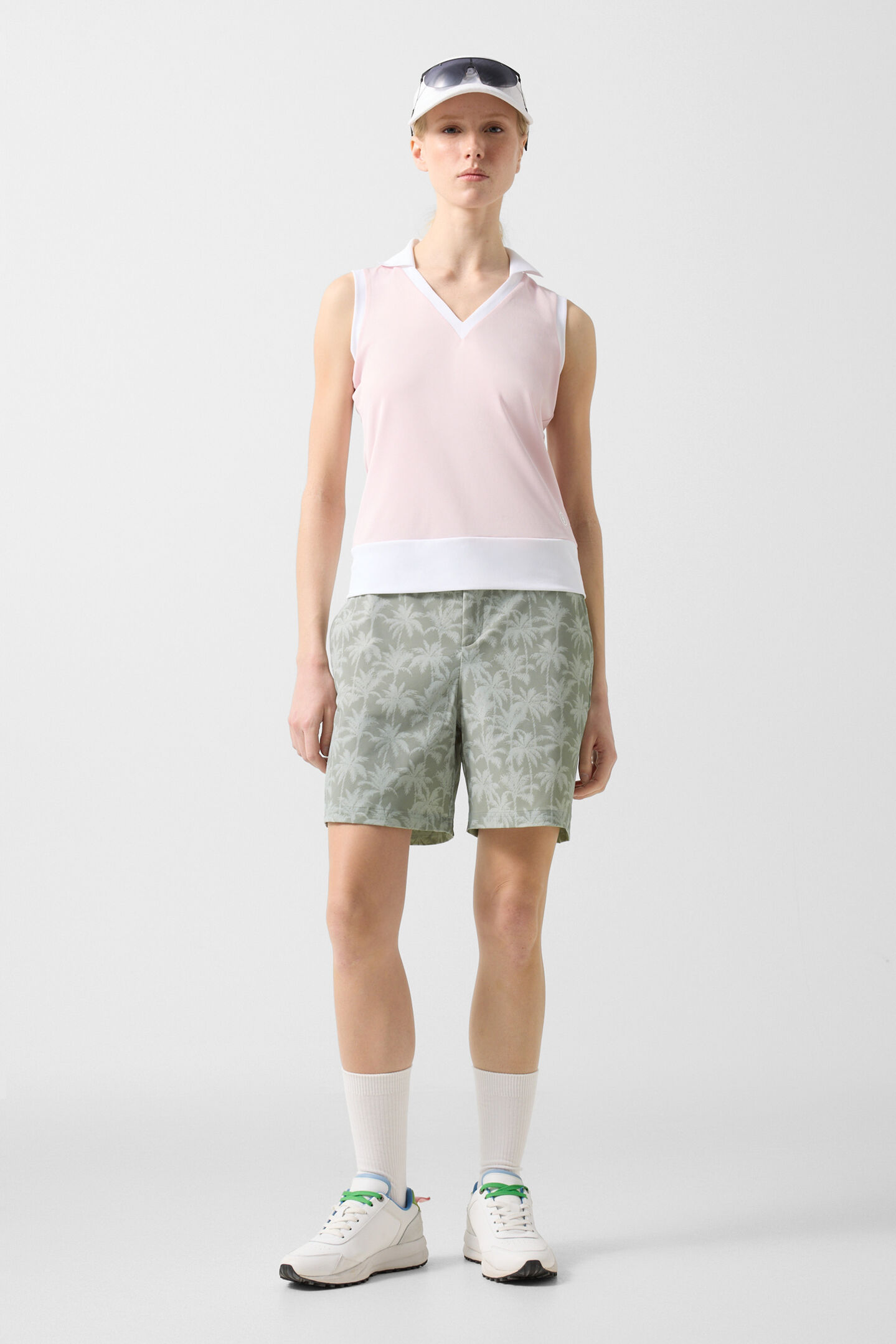 Eleni functional shorts Eucalyptus