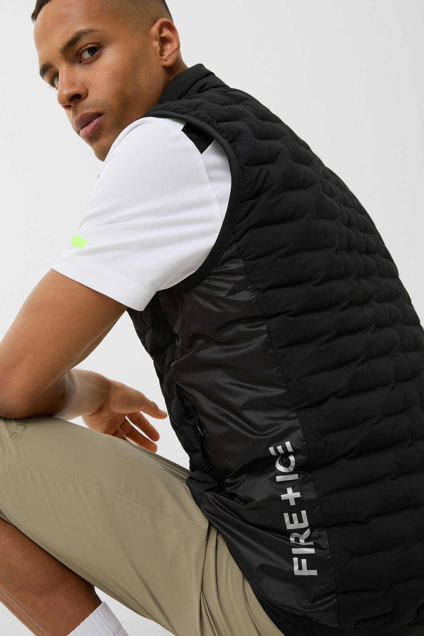 Gabriel lightweight down vest Black