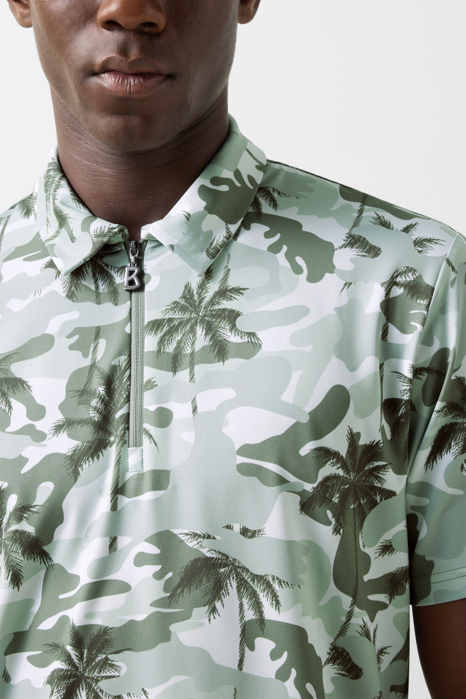 Taron functional short-sleeved top Eucalyptus