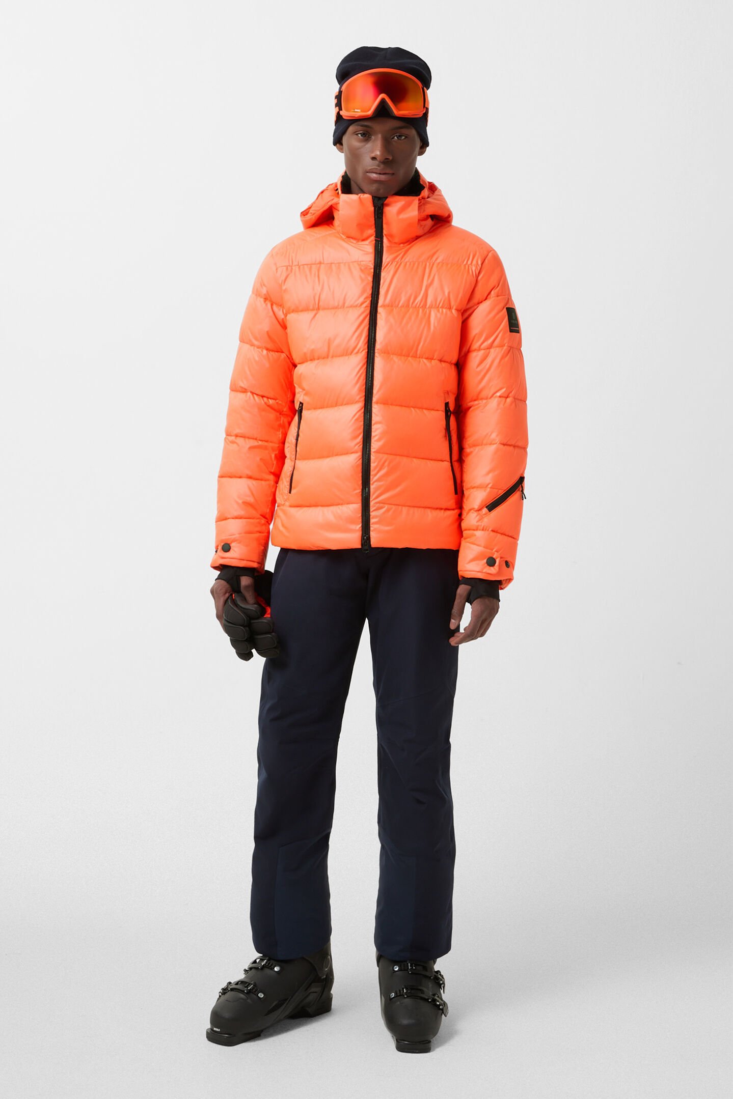 Ski-jas Luka Neon oranje