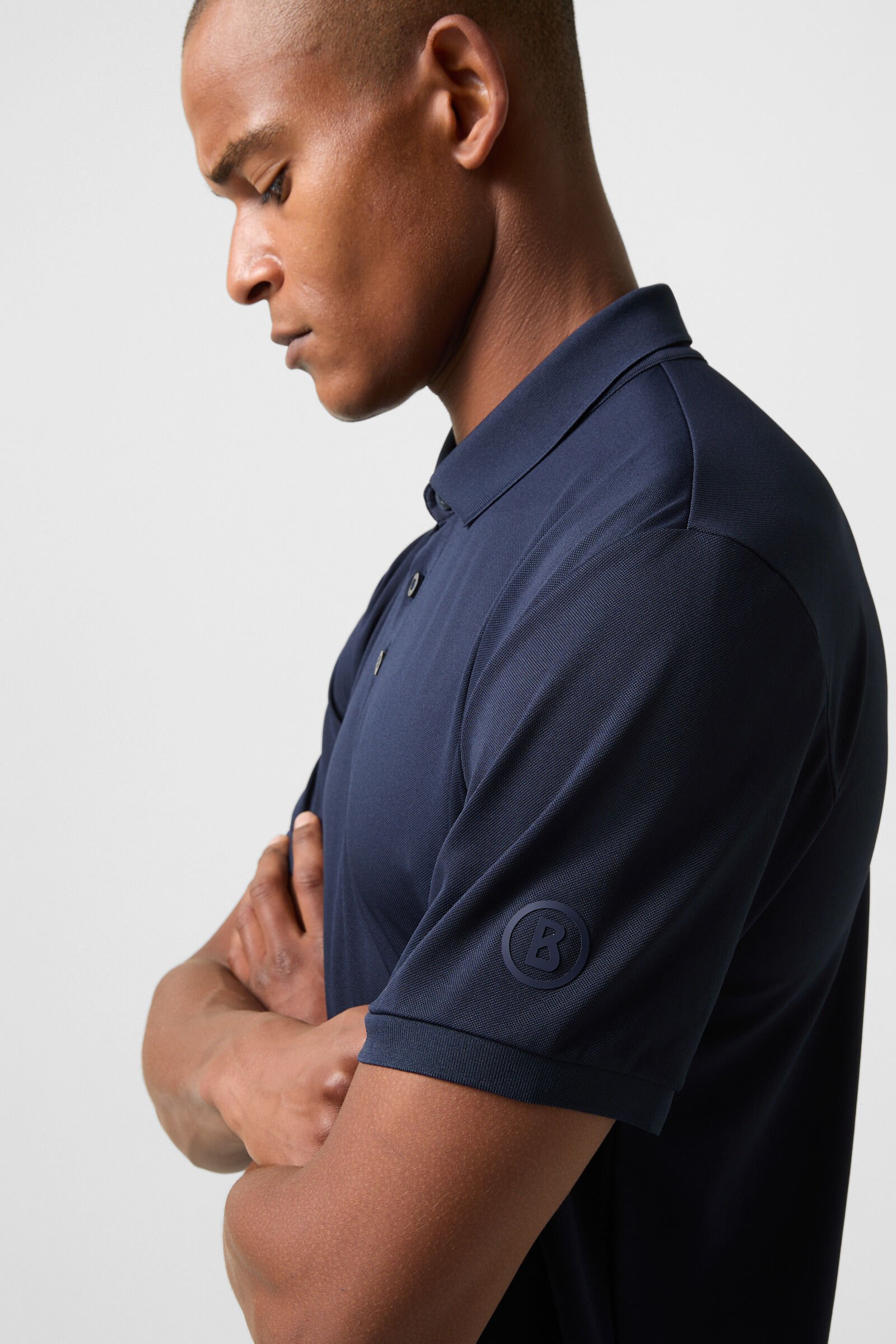 T-shirt fonctionnel Daniel Bleu marine