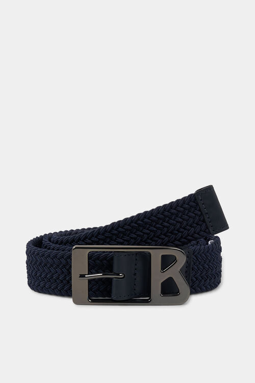 Flechtgürtel Melly Navy-Blau