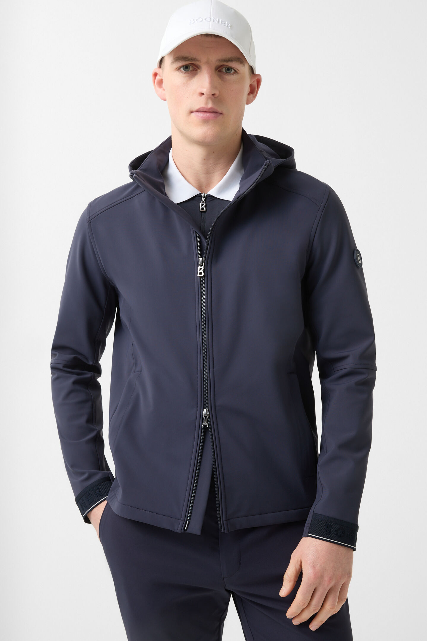 Tiark softshell jacket Navy blue