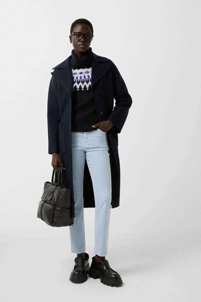 Julie 7/8 corduroy trousers Light blue Julie 7/8 corduroy trousers Light blue