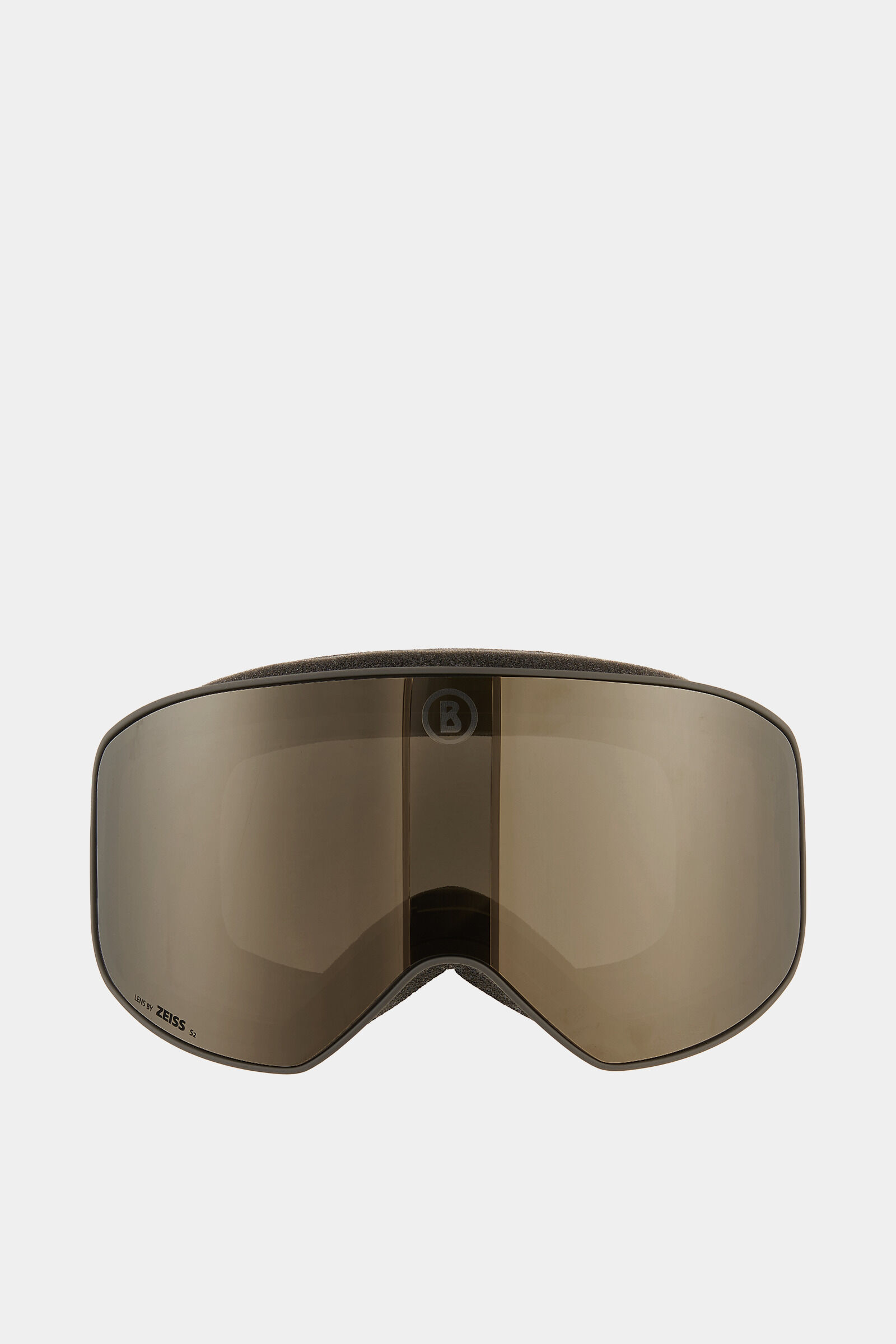 Clear ski goggles Black/red