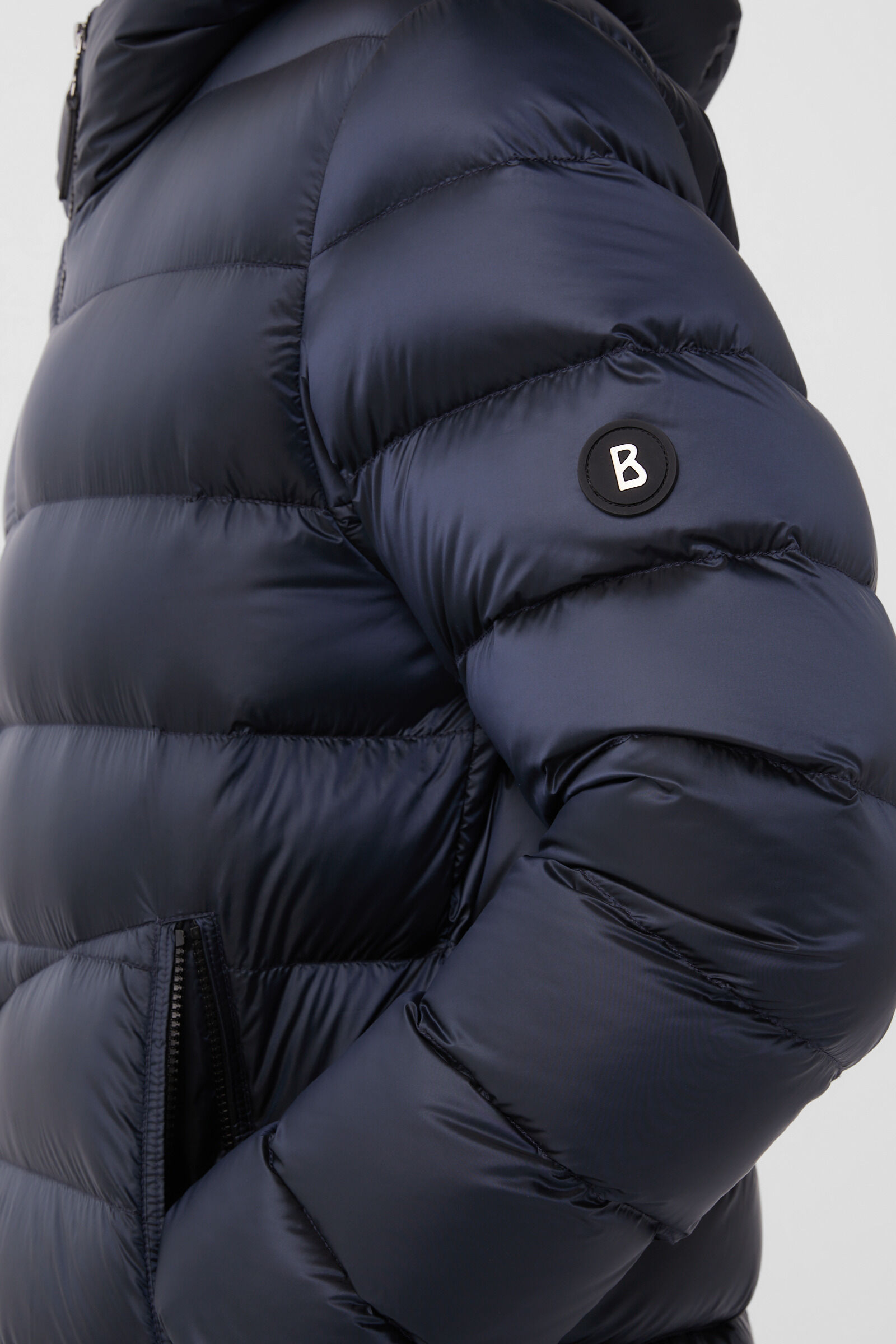 Herby down short coat Dark blue