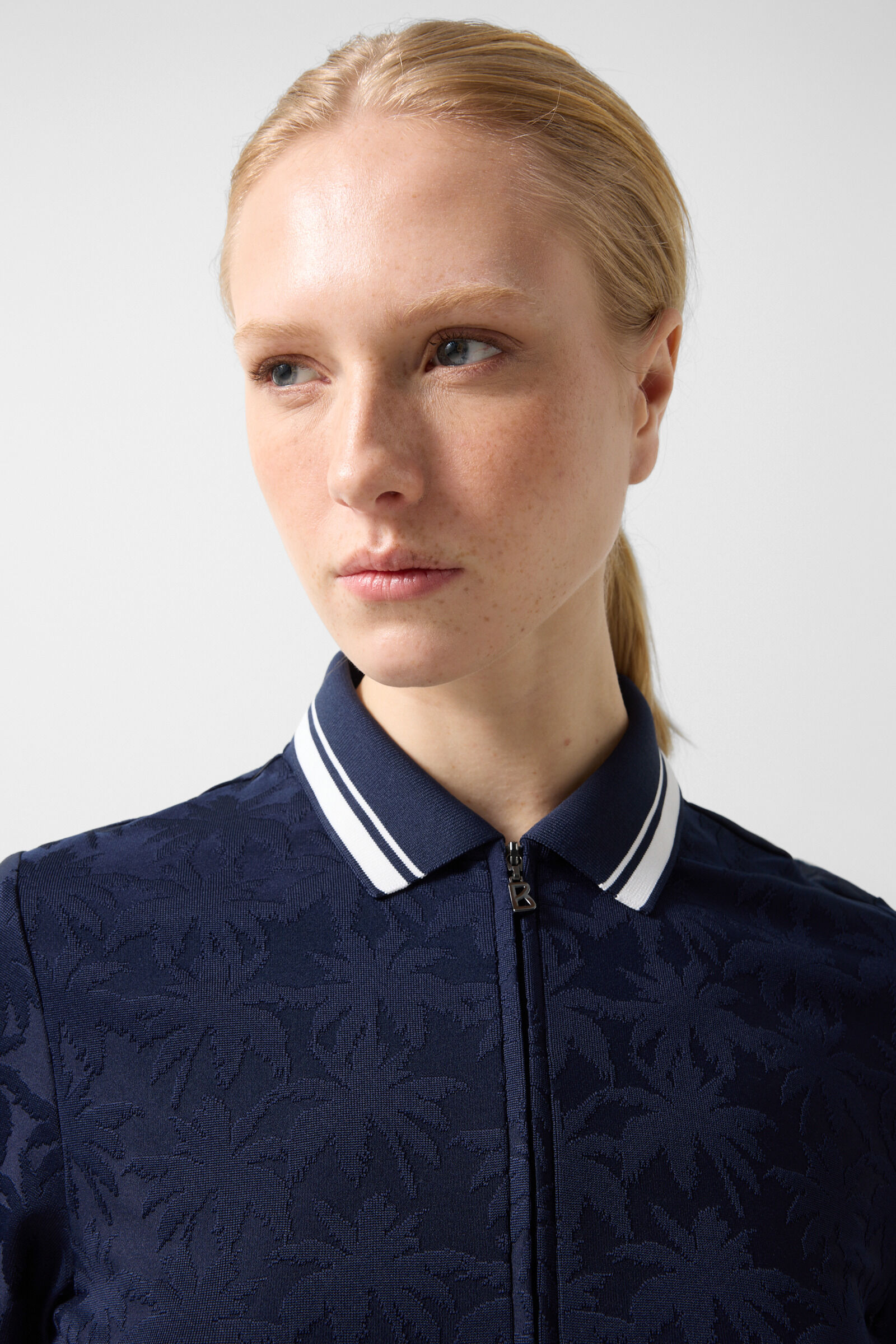 Konny functional short-sleeved top Navy blue