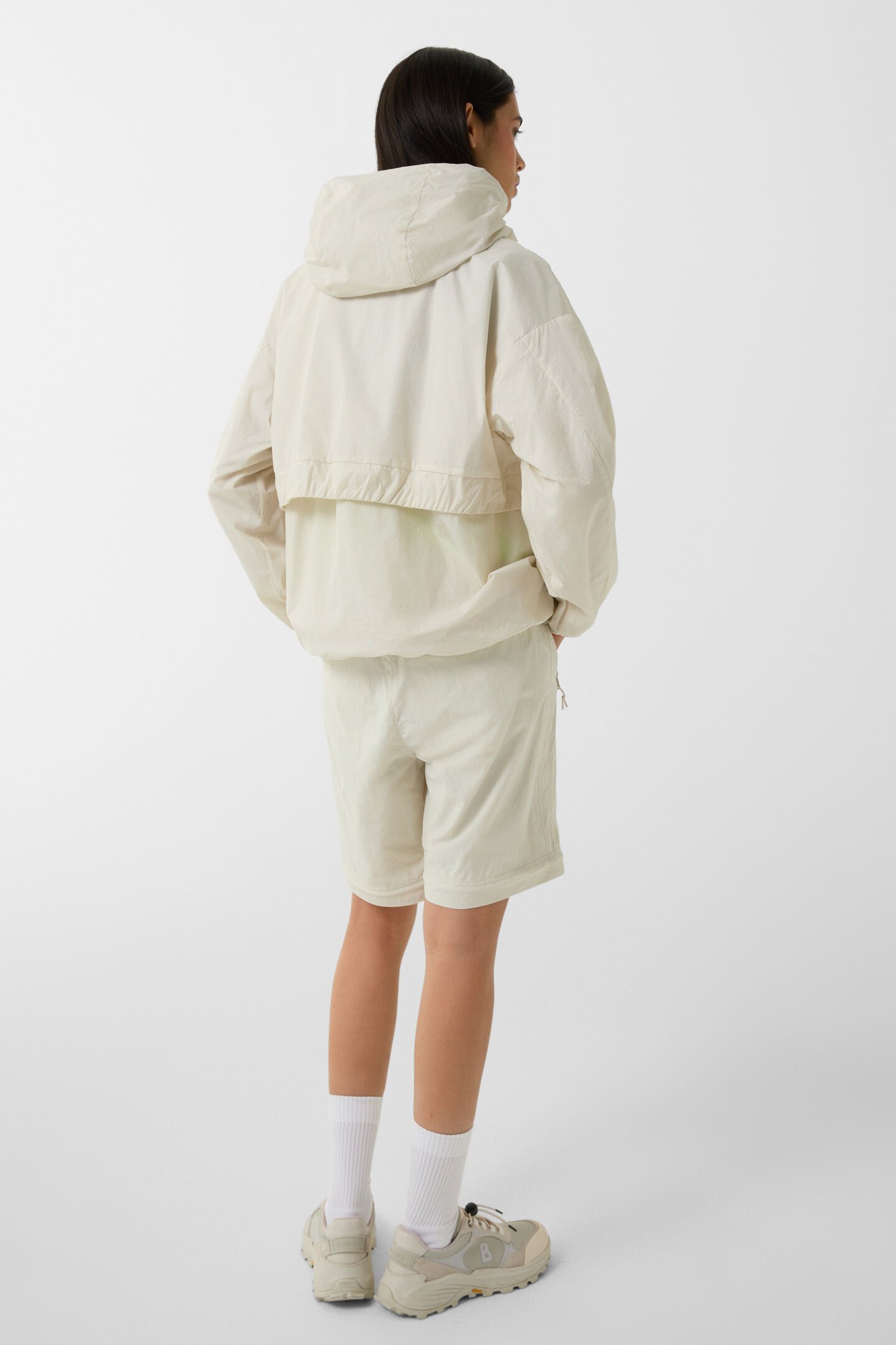 Lanie windbreaker jacket Sand