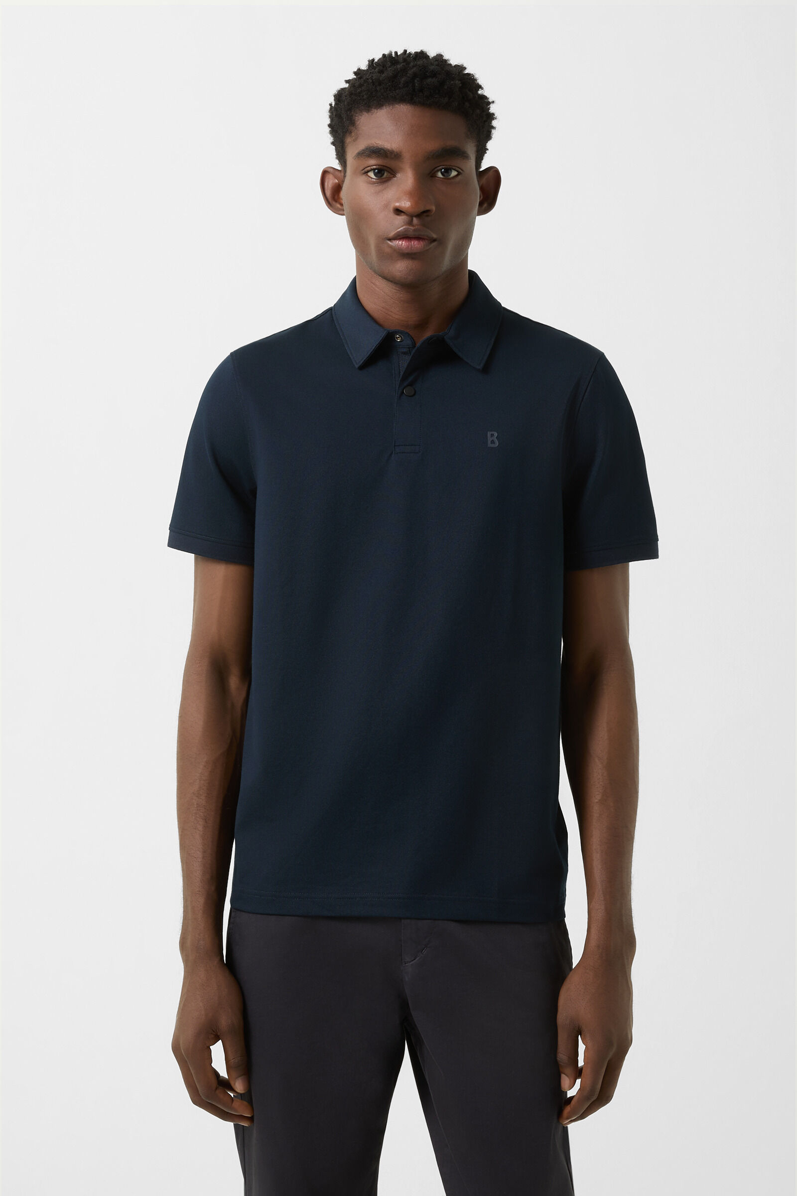 Timo polo shirt Navy blue