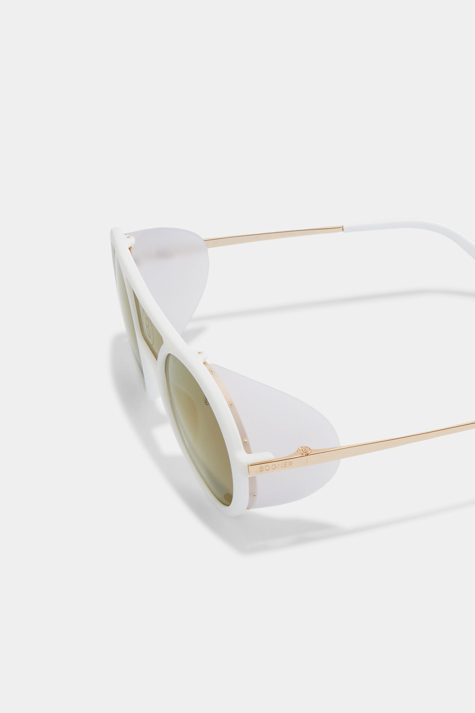 Lunettes de soleil Geilo blanc/or