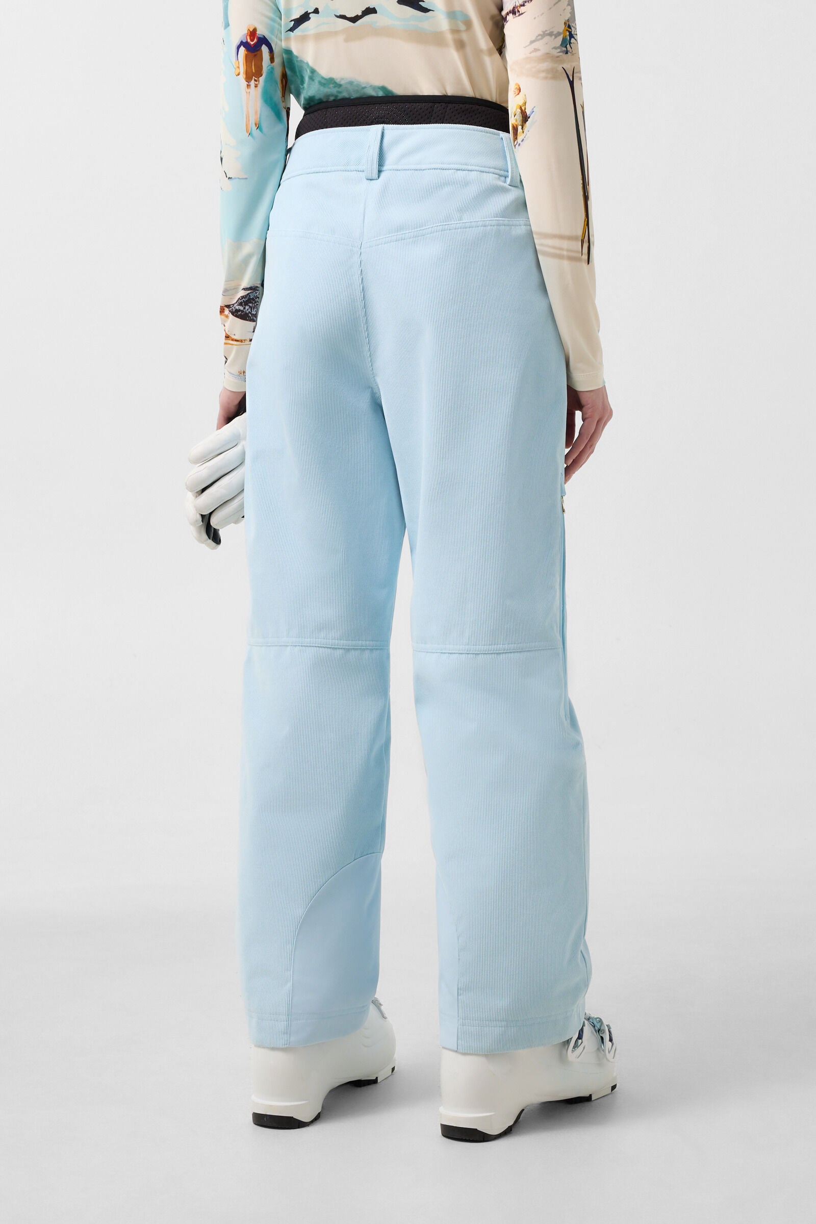 Cord-Skihose Lenie Hellblau