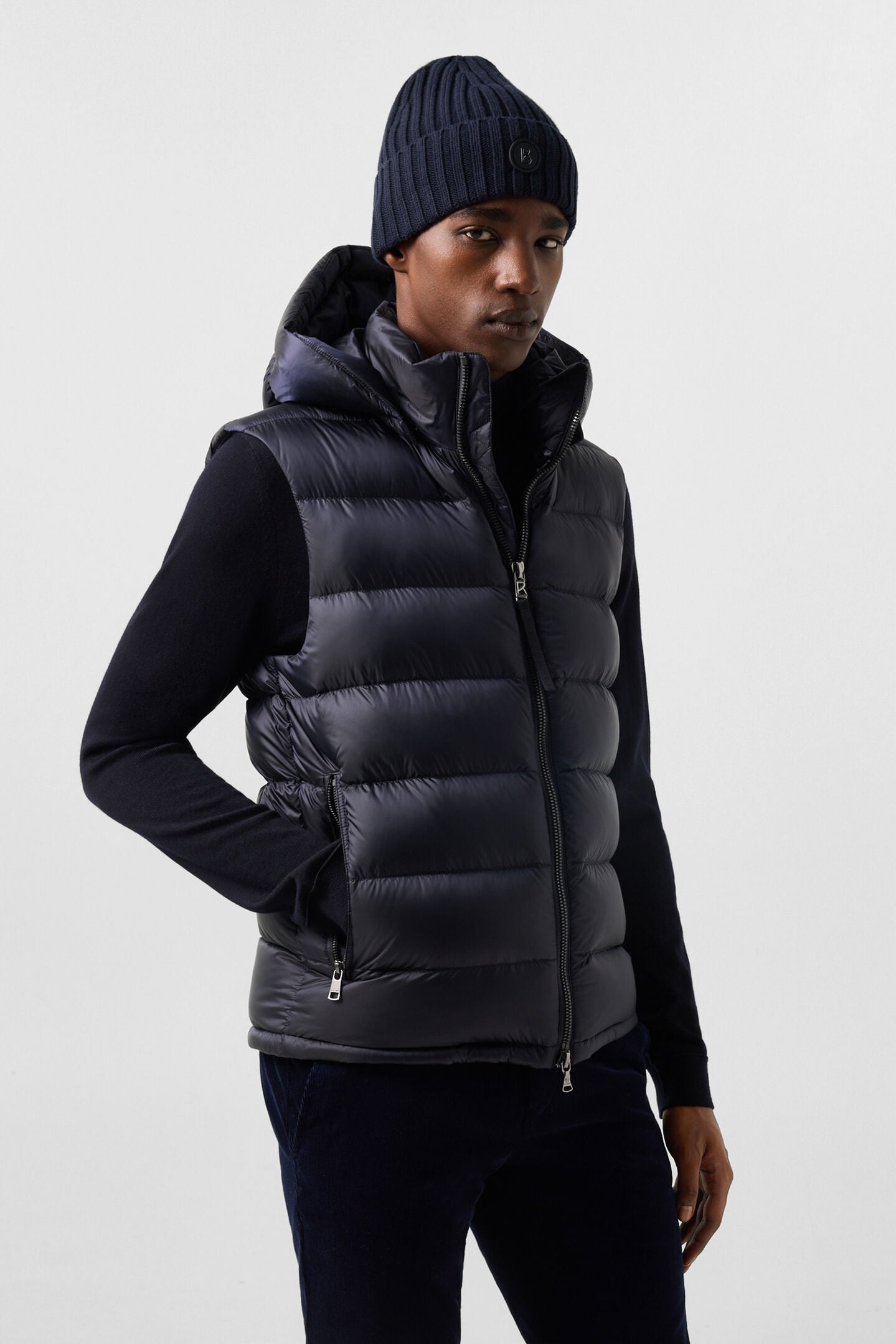Holger Down Vest Navy