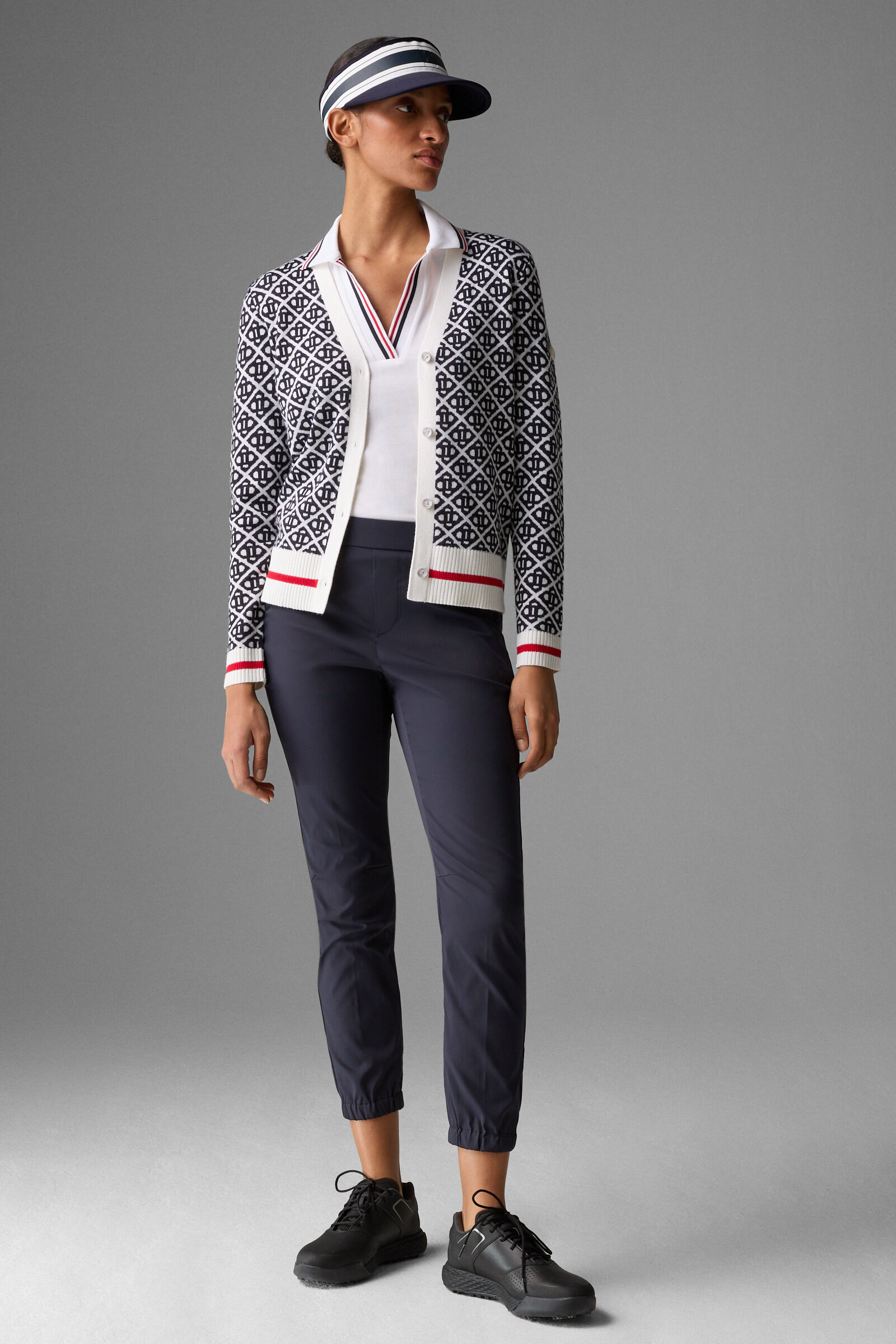 Funktions-Polo-Shirt Elonie Wei&szlig;