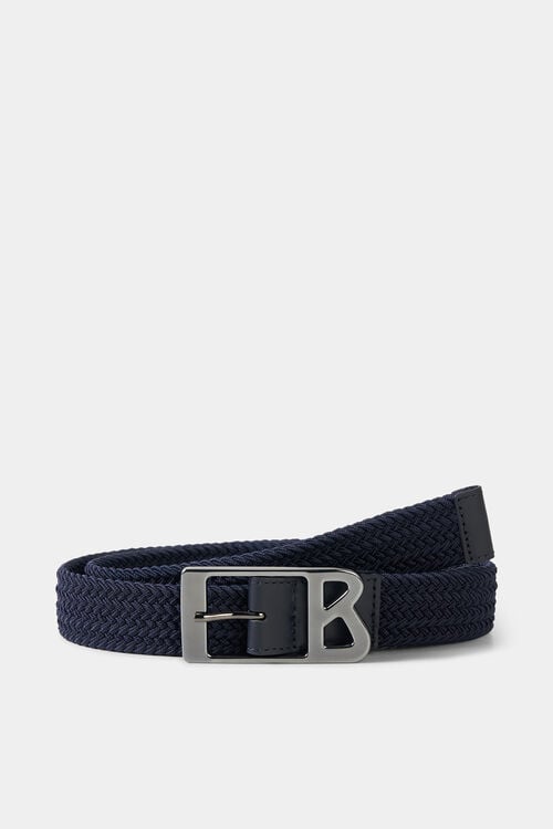 Braided belt Melly Navy blue