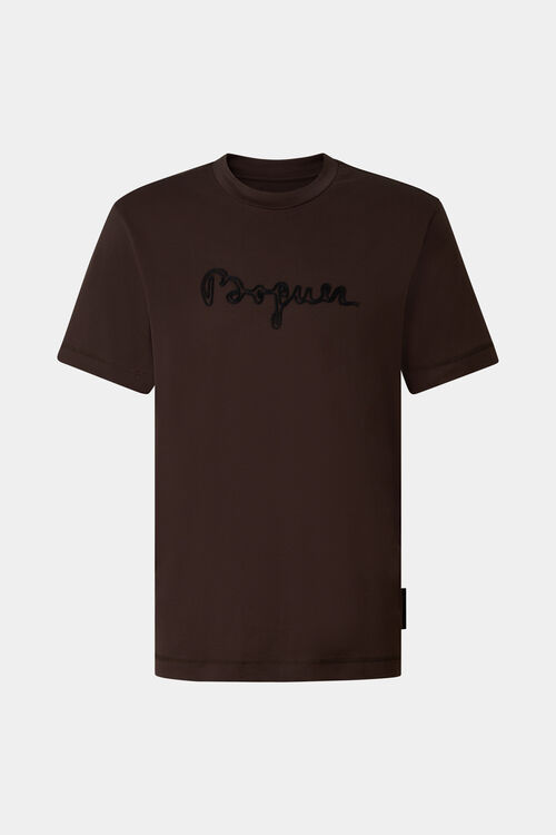 T-shirt Lukas Dark brown